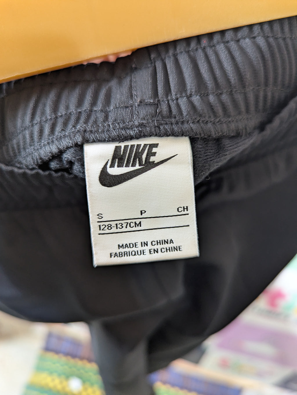 Nike Boys Dark Charcoal Grey Classic Swoosh Active Track Pants - Size S (128-137cm) Estimated Age 8-10 Years AB1