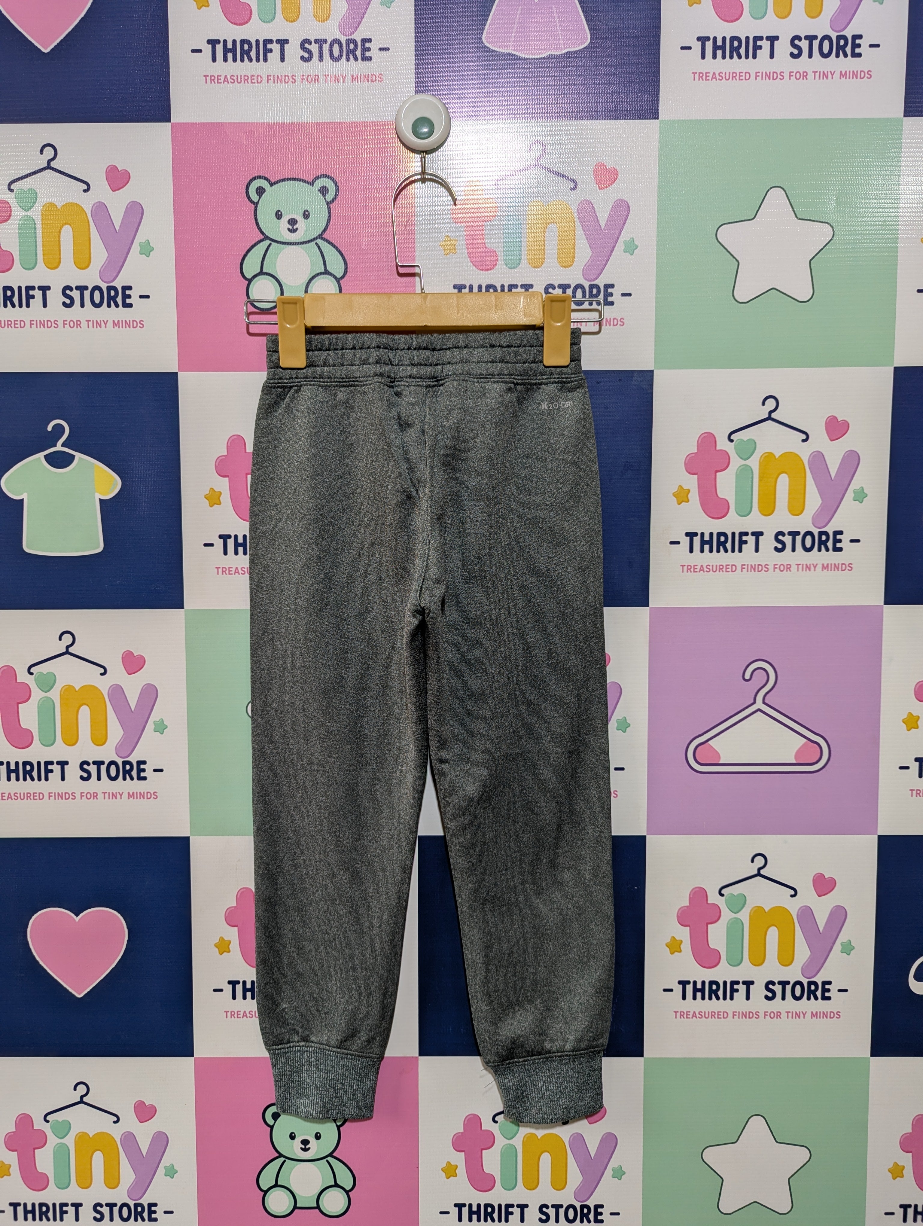Hurley Boys Heather Grey Active Tech Jogger Pants - Size 6 Estimated Age 5-6 Years AB1