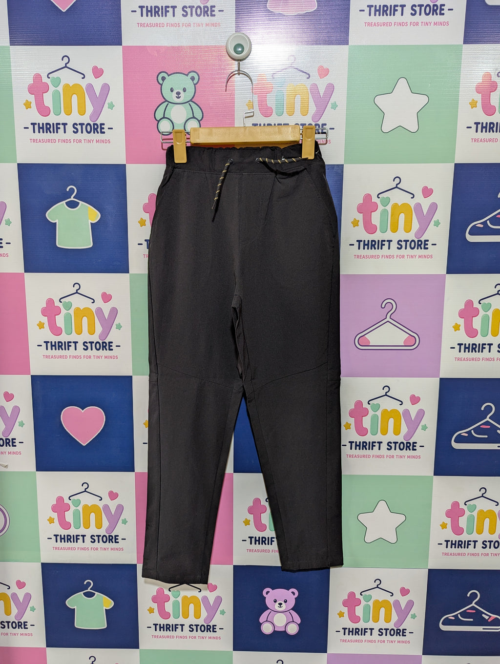 GU Boys Black Lightweight Stretch Adventure Pants - Size 140 Estimated Age 9-10 Years AB1