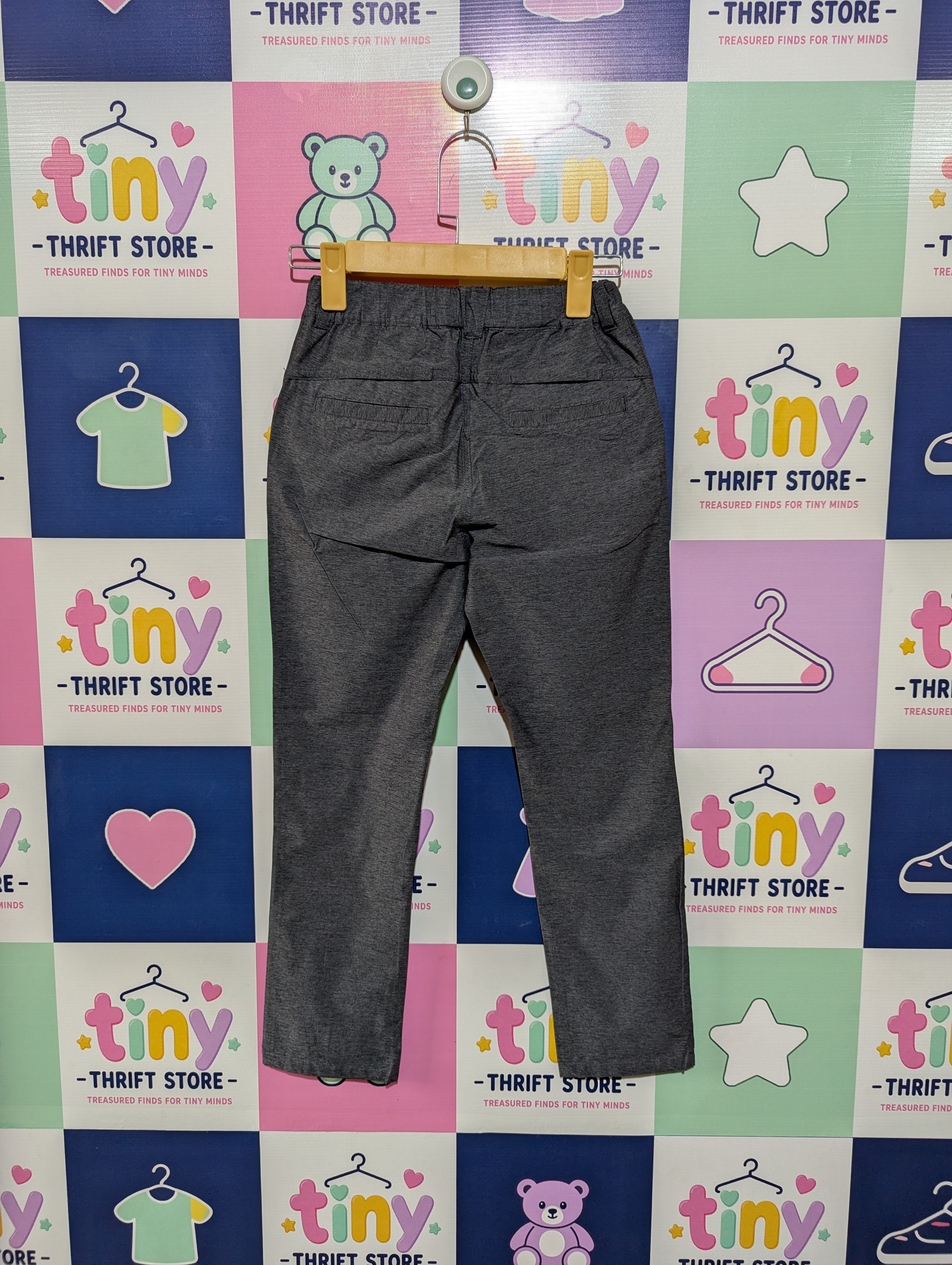 Renoma Paris Boys Charcoal Grey Smart Casual Tailored Trousers - Size 140 Estimated Age 9-10 Years AB1