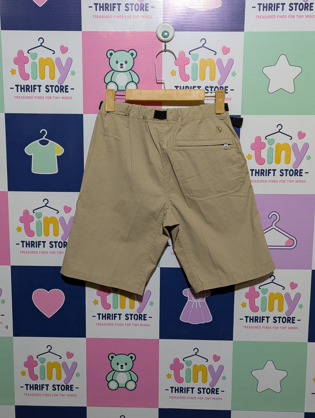 Aigle Men's/Teens Beige Utility Cargo Shorts - Size S Estimated Age 14-16 Years (Adult S) AB1