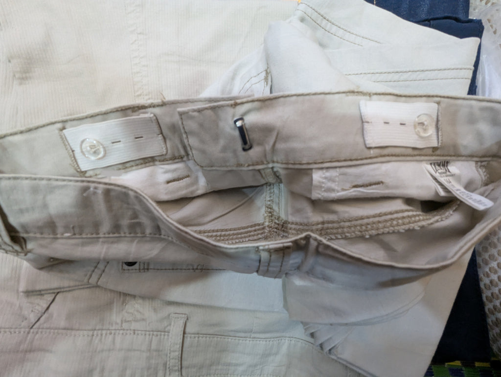 Lemmi Boys & Girls Unisex Beige Slim Fit Casual Pants - Size 164 Estimated Age 15 Years AB1