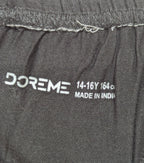 Doreme Girls Black Bird Print Casual Leggings - Size 164CM Estimated Age 14-16 Years AB1
