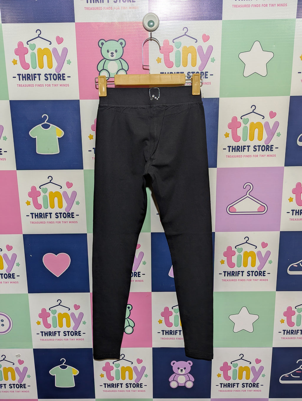 ONLY PLAY Girls Black Performance Leggings - Size XS Estimated Age 15 Years AB1