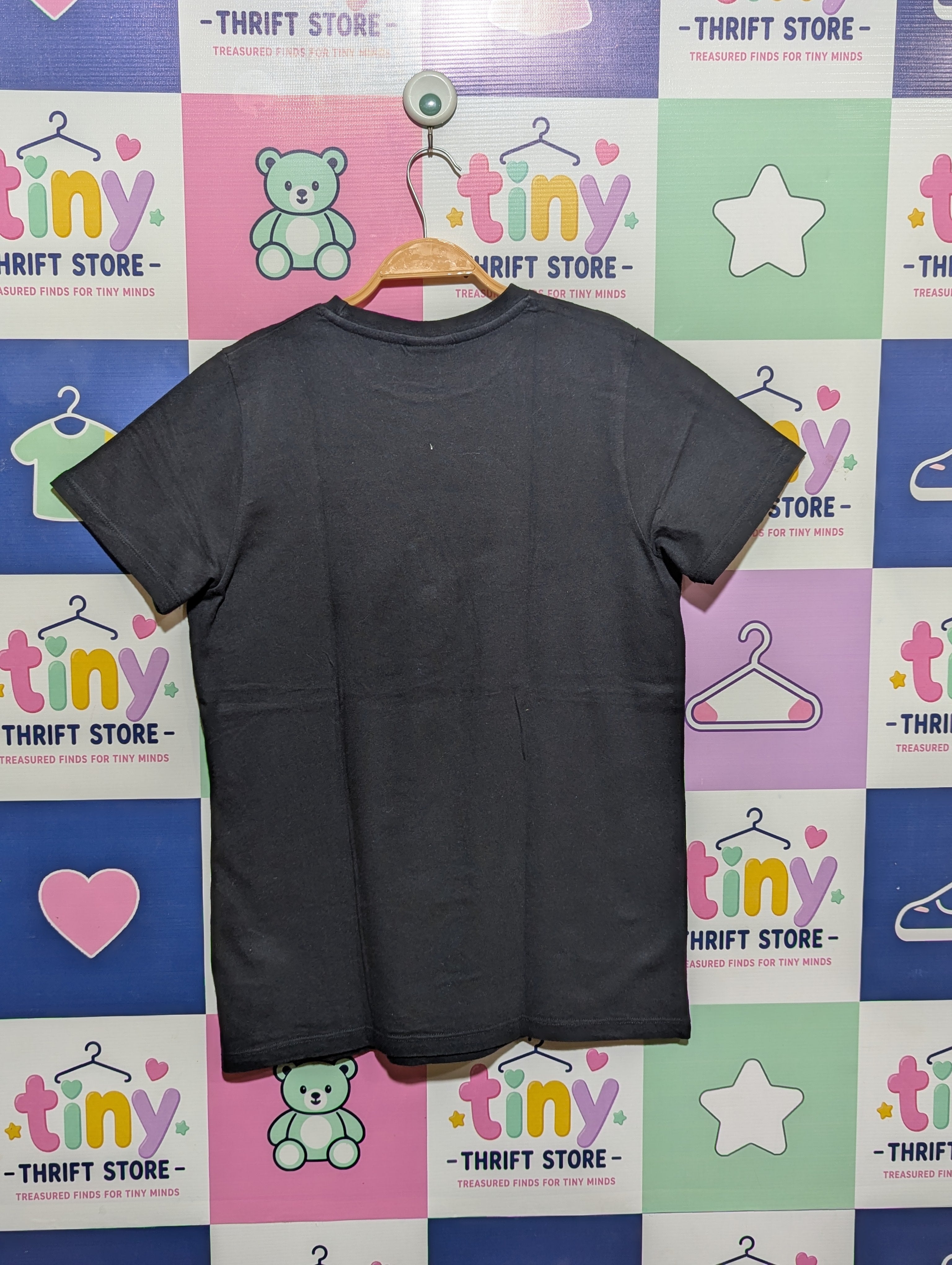 Ellesse Girls Black Sporty Logo Tee - Size 12-13 Years Estimated Age 12-13 Years AB1