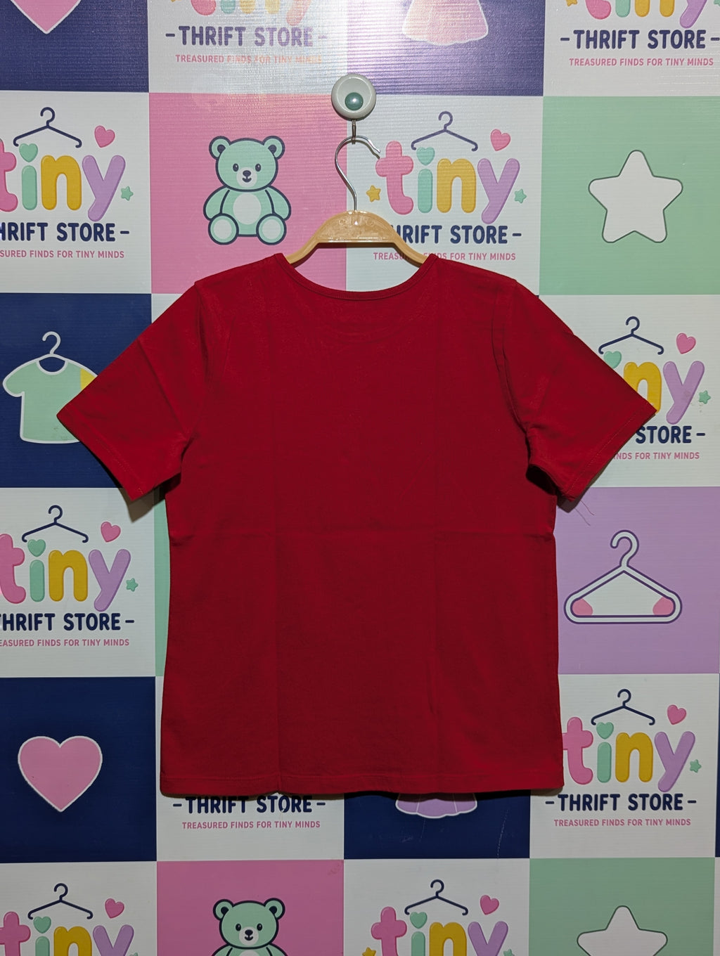 Holiday Time Girls Red "Official Cookie Tester" Graphic Tee - Size XXL Estimated Age -16 Years AB1