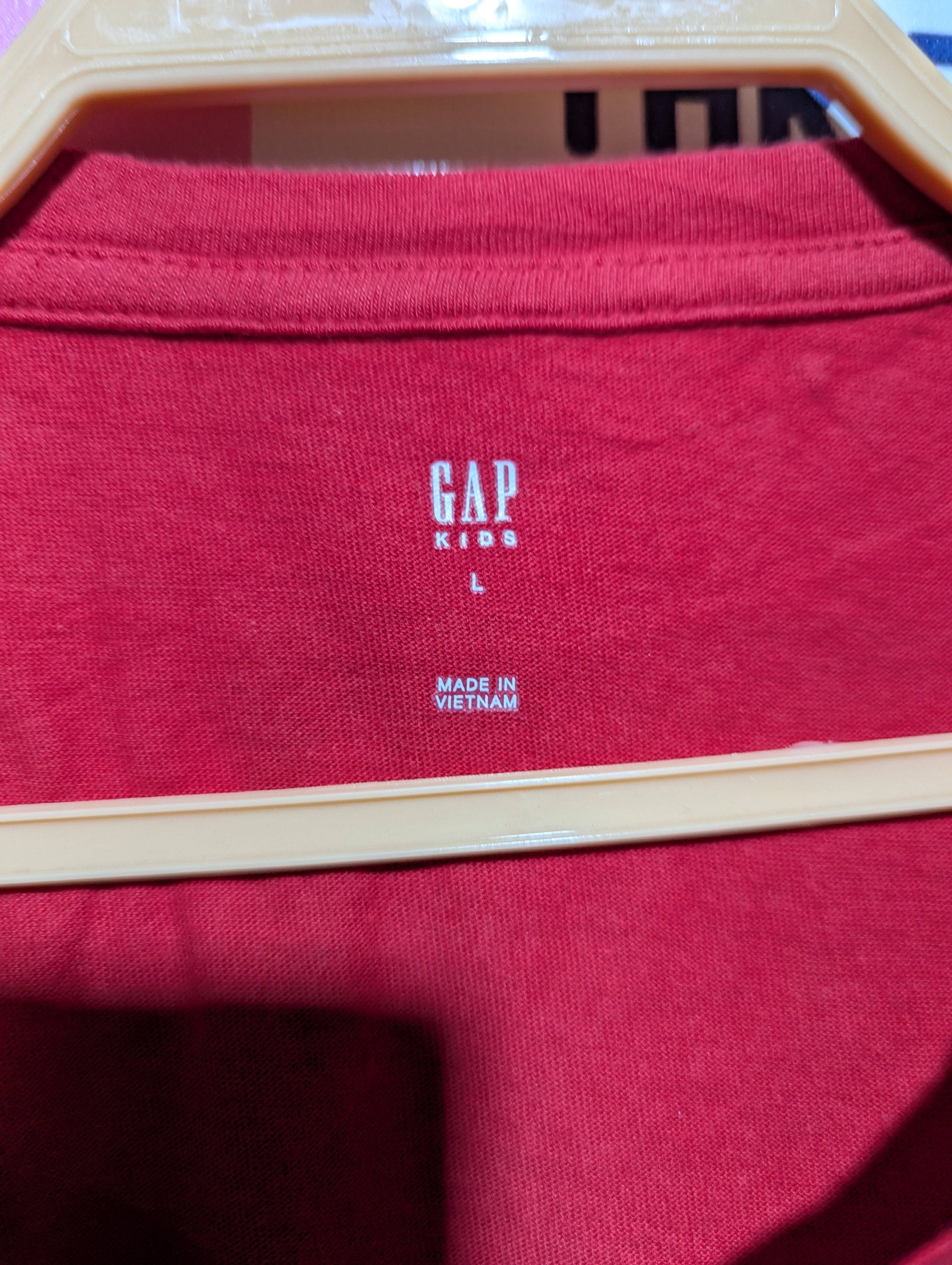Gap Kids Girls Red Sequin Heart Graphic Tee - Size Estimated Age 10-11 Years AB2