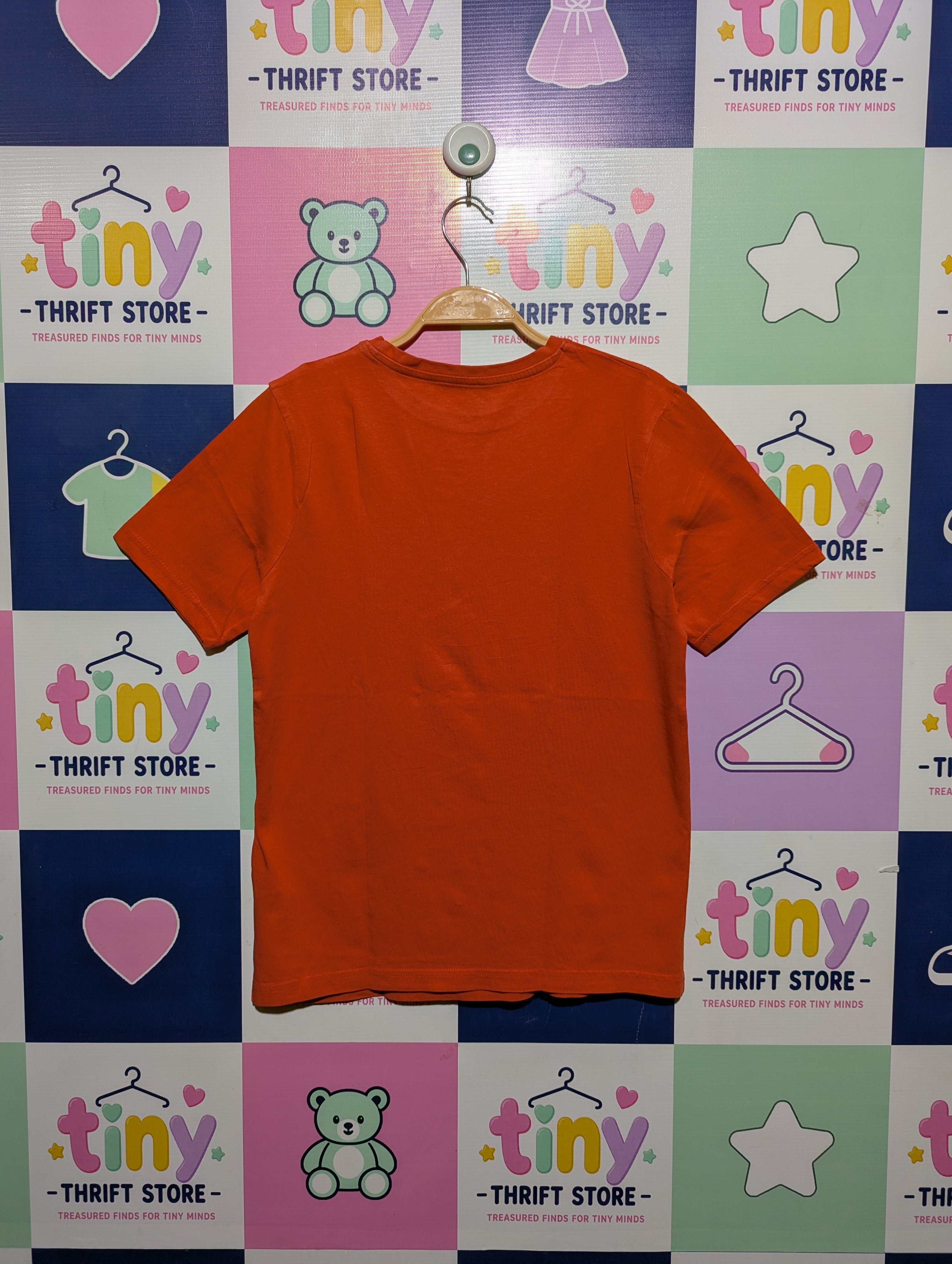 Primark Boys Orange "Generation Skate" Graphic Tee - Size 11-12Y Estimated Age 11-12 Years AB2