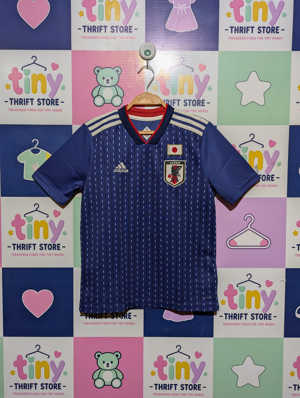 Adidas Boys Japan National Team Soccer Jersey - Size M (11-12Y) Estimated Age 11-12 Years AB2