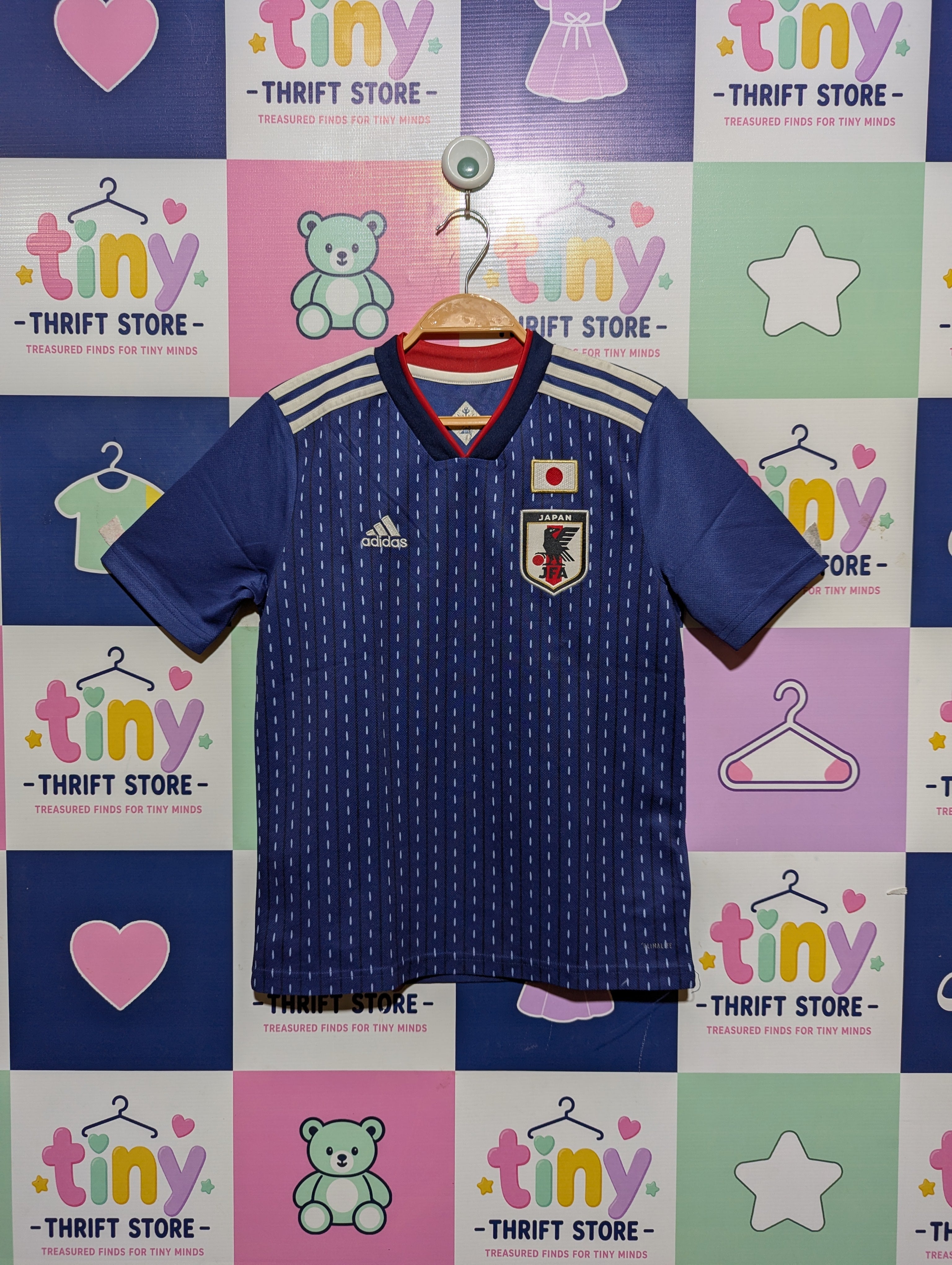 Adidas Boys Japan National Team Soccer Jersey - Size M (11-12Y) Estimated Age 11-12 Years AB2