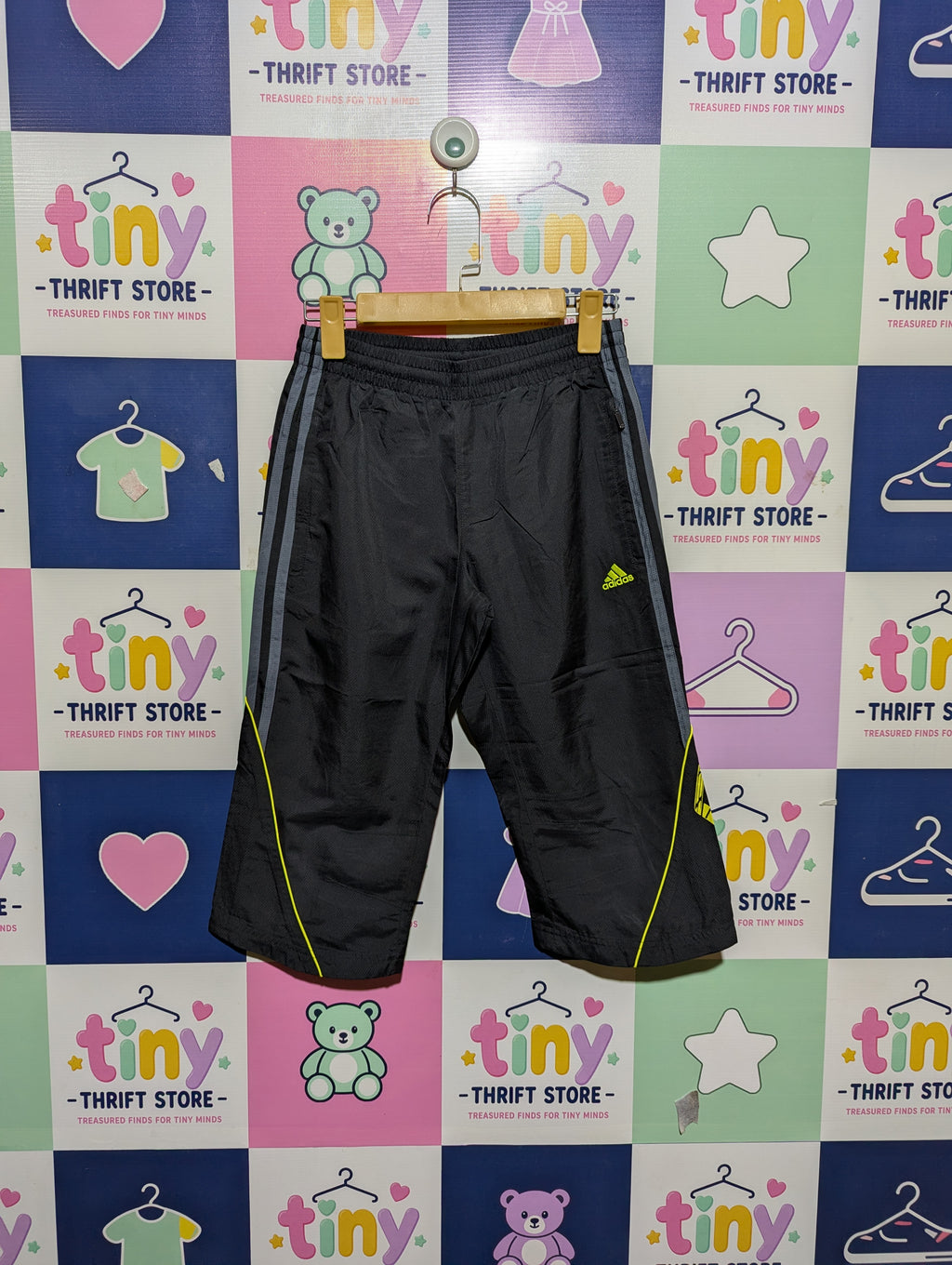 Adidas Boys Black "F50" Sporty Casual Shorts - Size Estimated Age 11-12 Years AB2