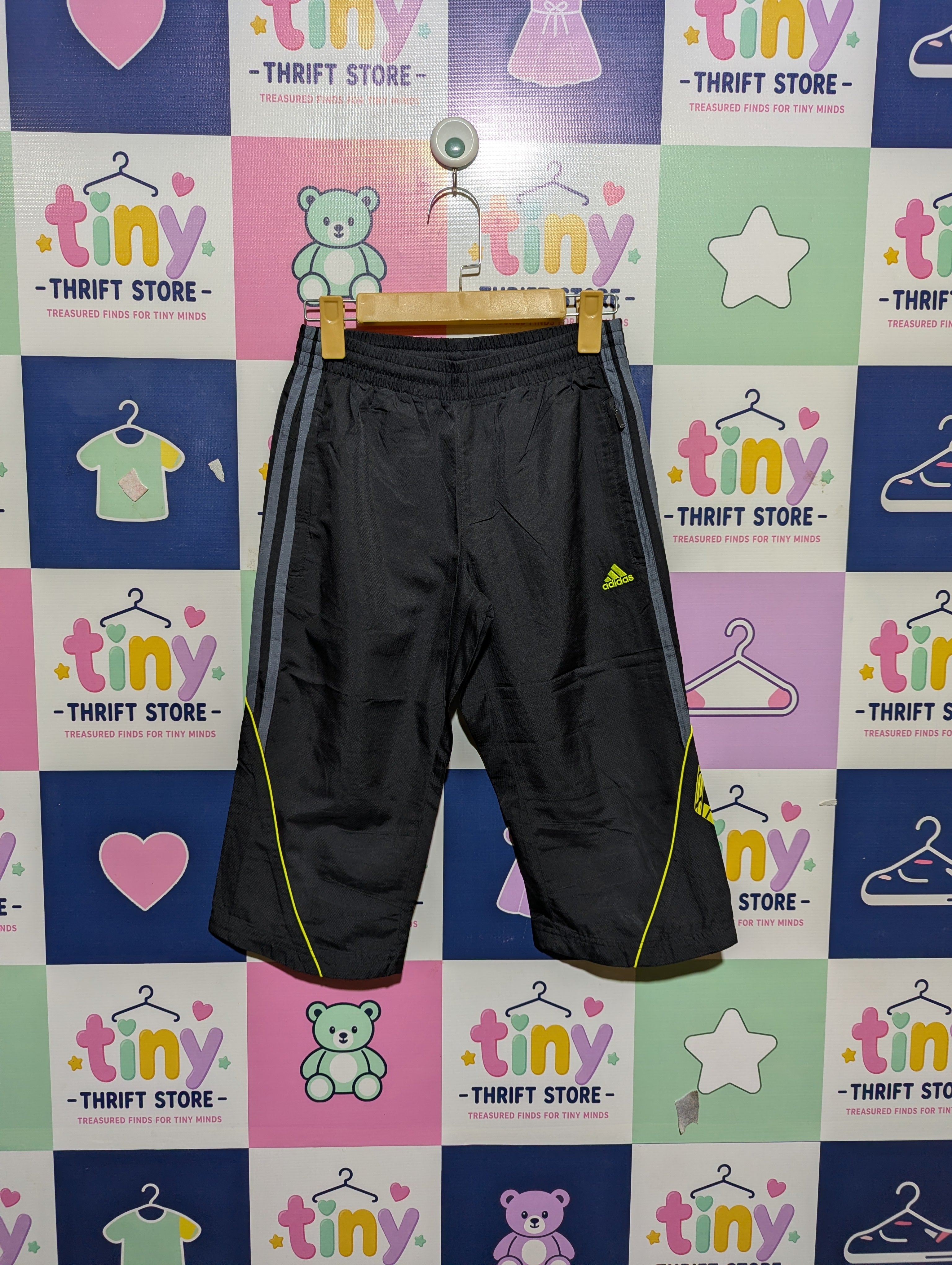 Adidas Boys Black "F50" Sporty Casual Shorts - Size Estimated Age 11-12 Years AB2
