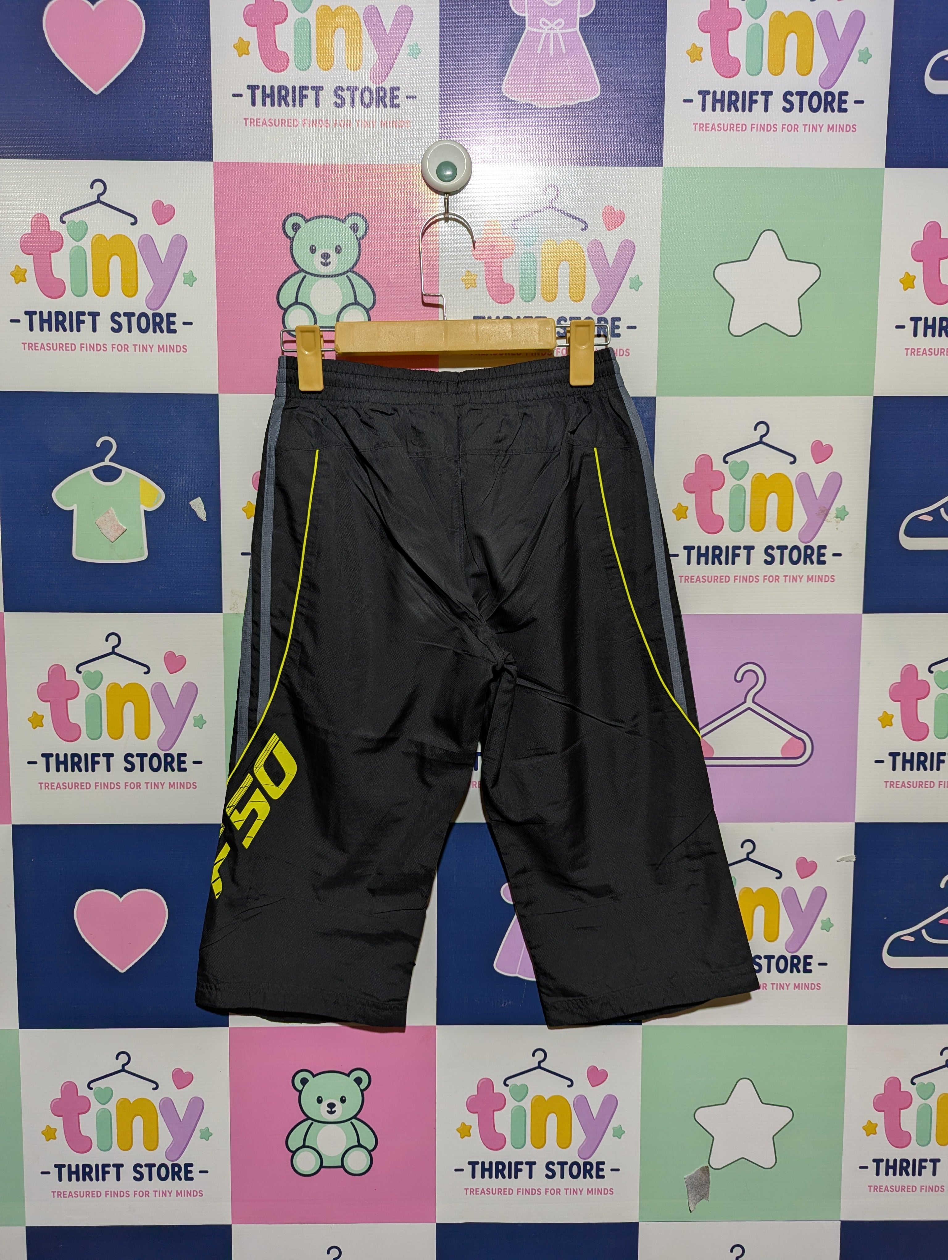 Adidas Boys Black "F50" Sporty Casual Shorts - Size Estimated Age 11-12 Years AB2