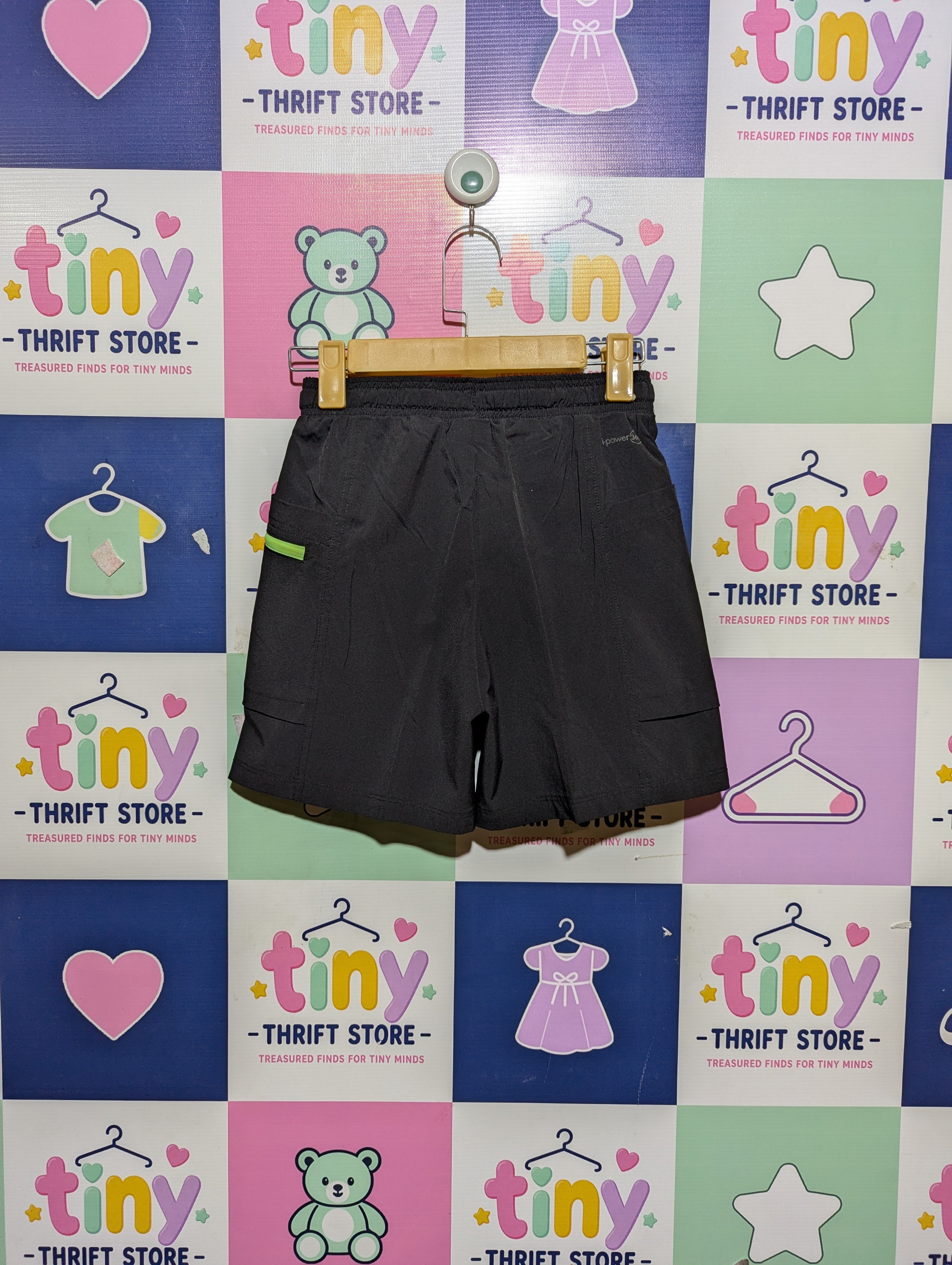 Russell Boys Charcoal Grey Sporty Casual Cargo Shorts - Size 10-12 Years (Estimated Age 10-12 Years) AB2
