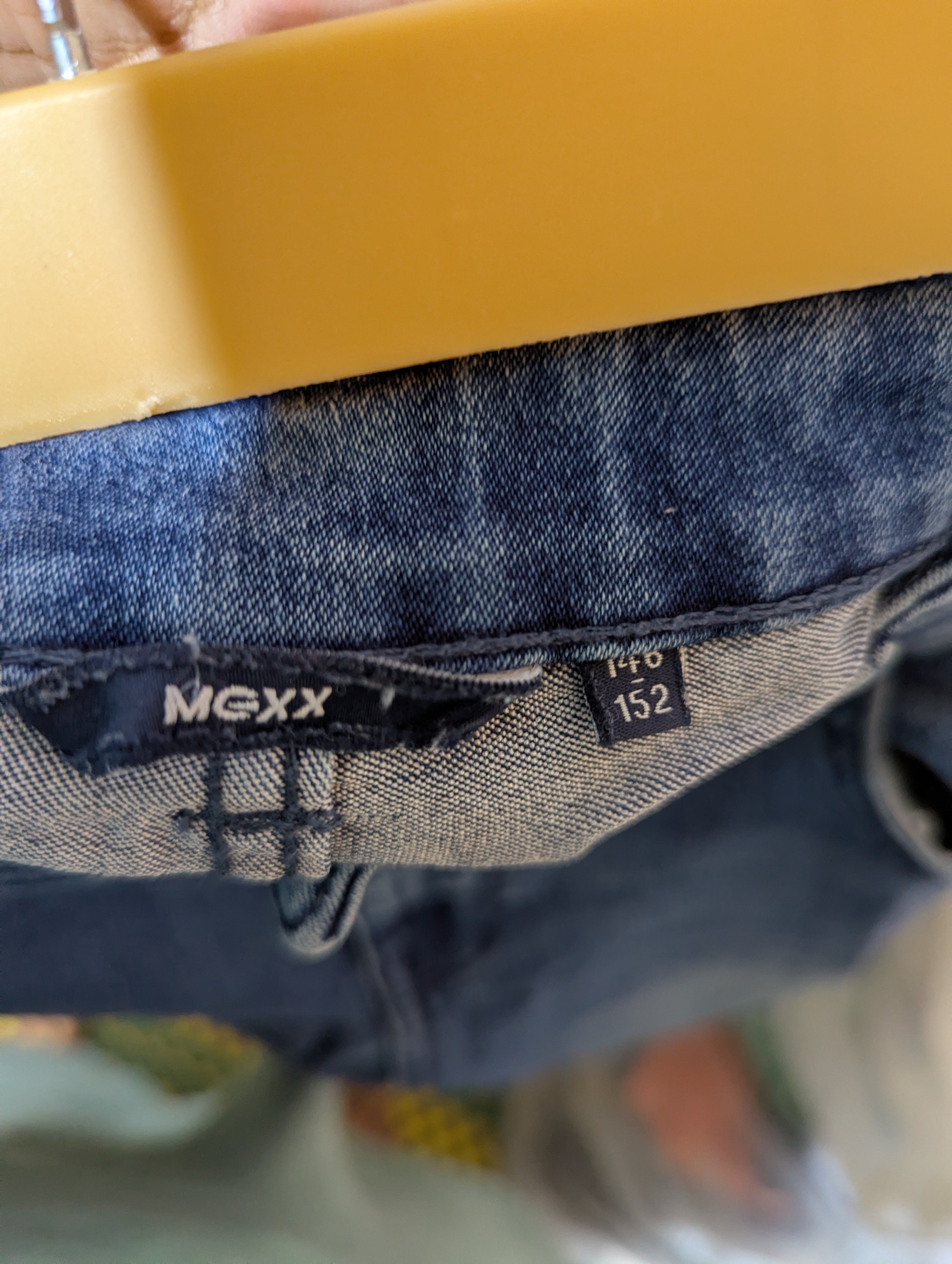 Mexx Boys Classic Blue Denim Shorts - Size Estimated Age 10-12 Years AB2