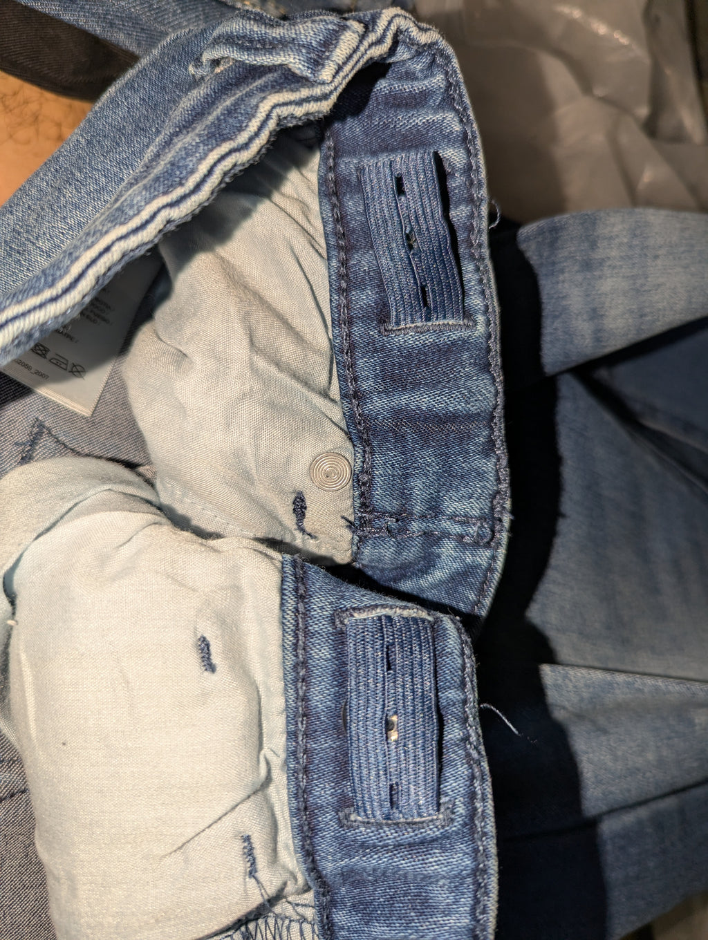 Mexx Boys Classic Blue Denim Shorts - Size Estimated Age 10-12 Years AB2