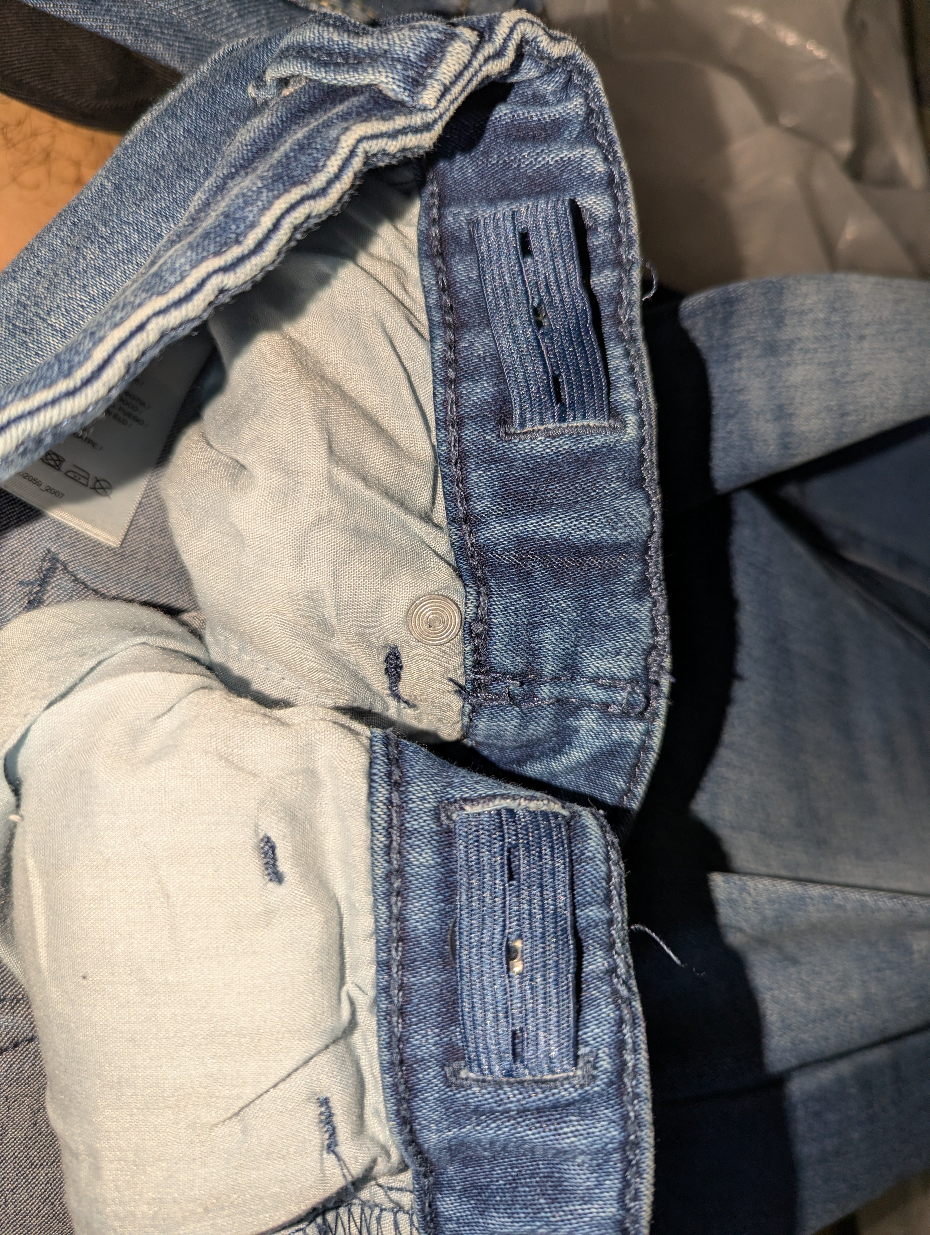Mexx Boys Classic Blue Denim Shorts - Size Estimated Age 10-12 Years AB2