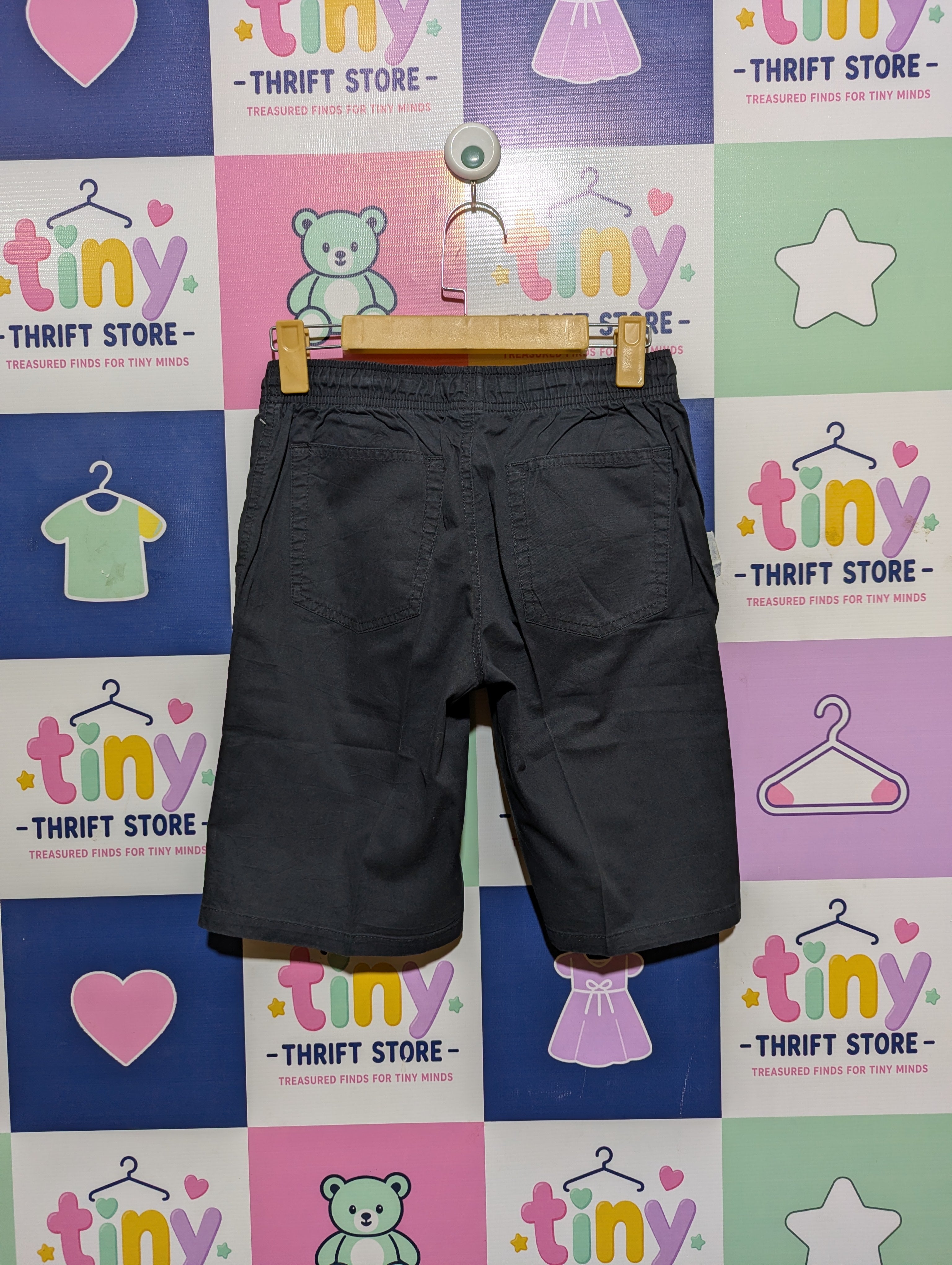 Cat & Jack Boys Charcoal Grey Versatile Casual Shorts - Size Large (12/14) Estimated Age 12-14 Years AB2