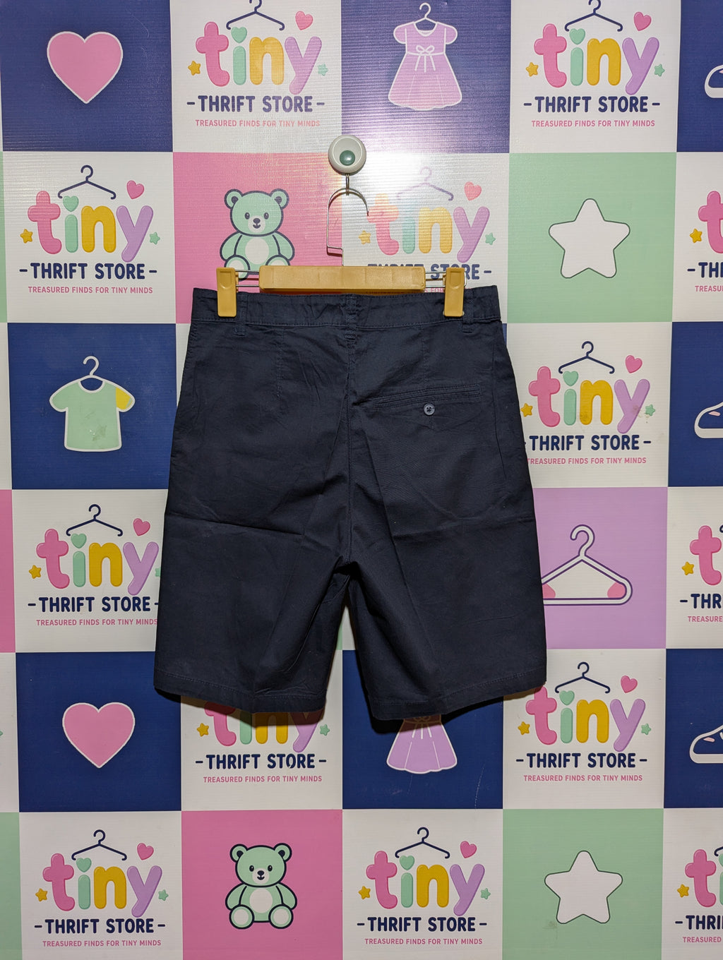 ORGNLS 48 Boys Navy Blue Casual Shorts - Size 48 Estimated Age 12-13 Years AB2