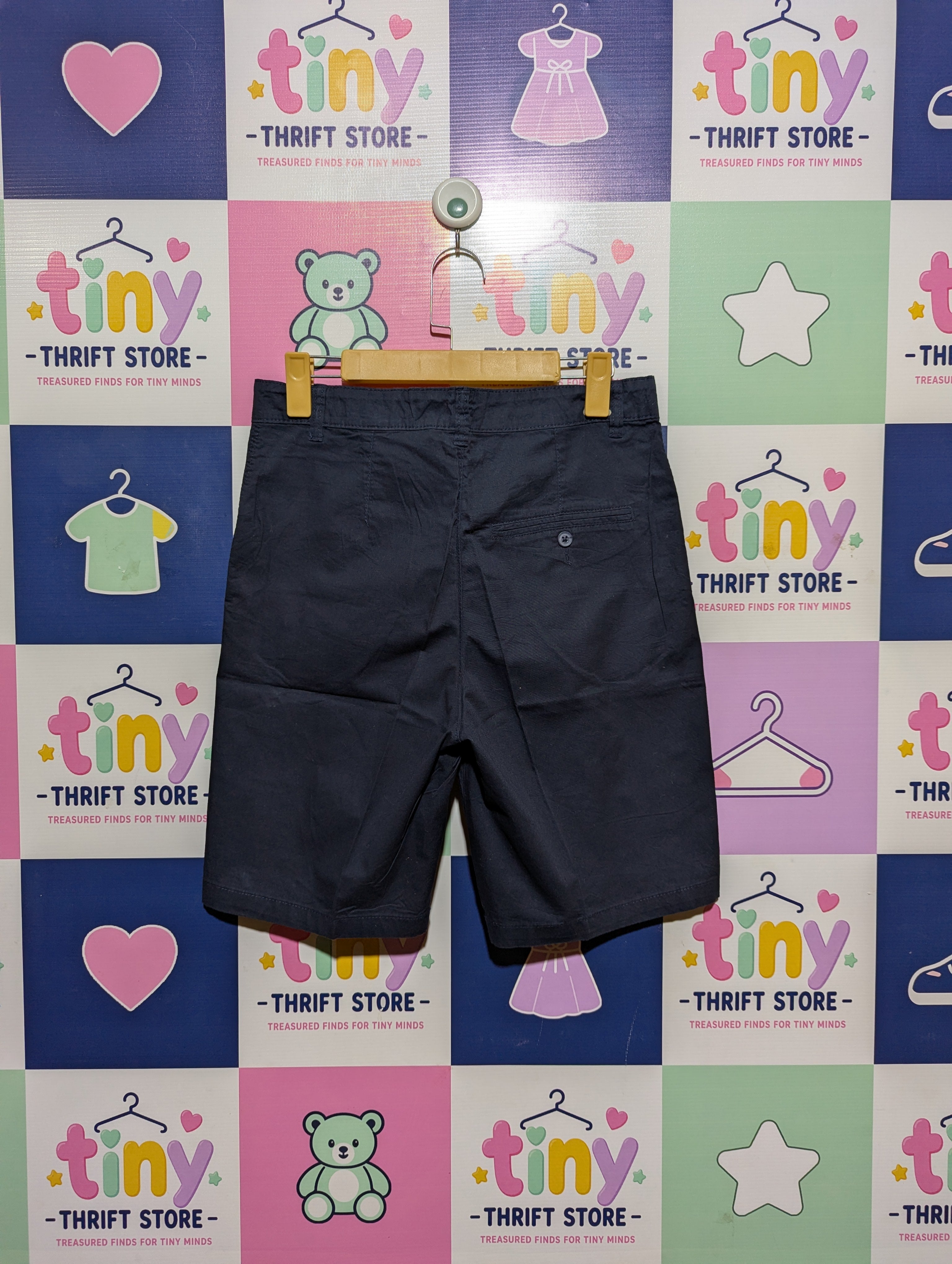 ORGNLS 48 Boys Navy Blue Casual Shorts - Size 48 Estimated Age 12-13 Years AB2