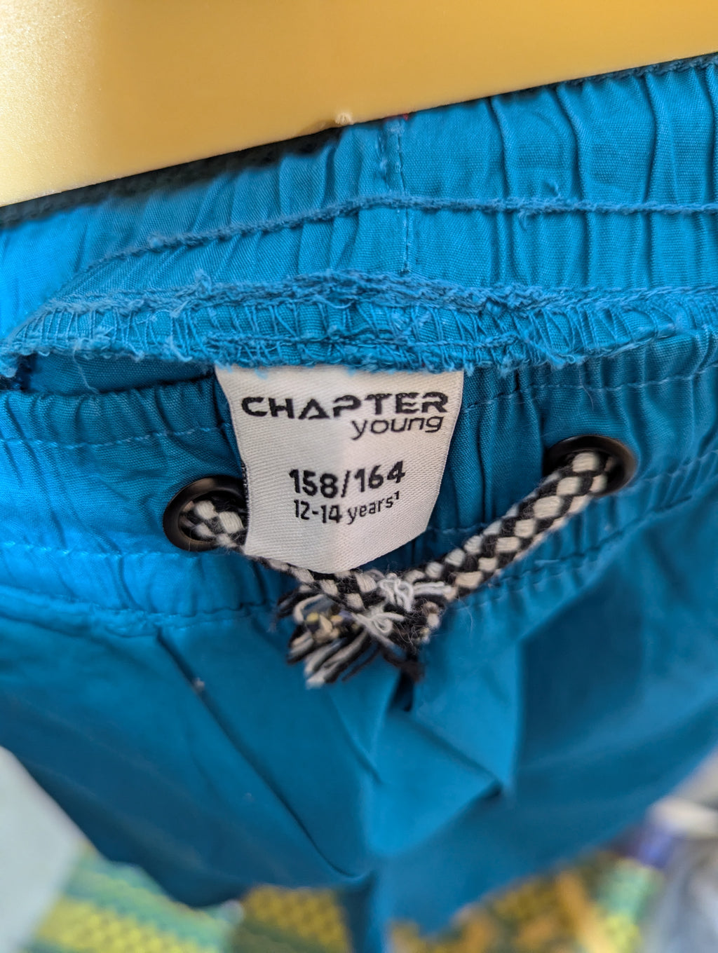Chapter Young Boys Vibrant Blue Casual Shorts - Size 158/164 cm Estimated Age 12-14 Years AB2