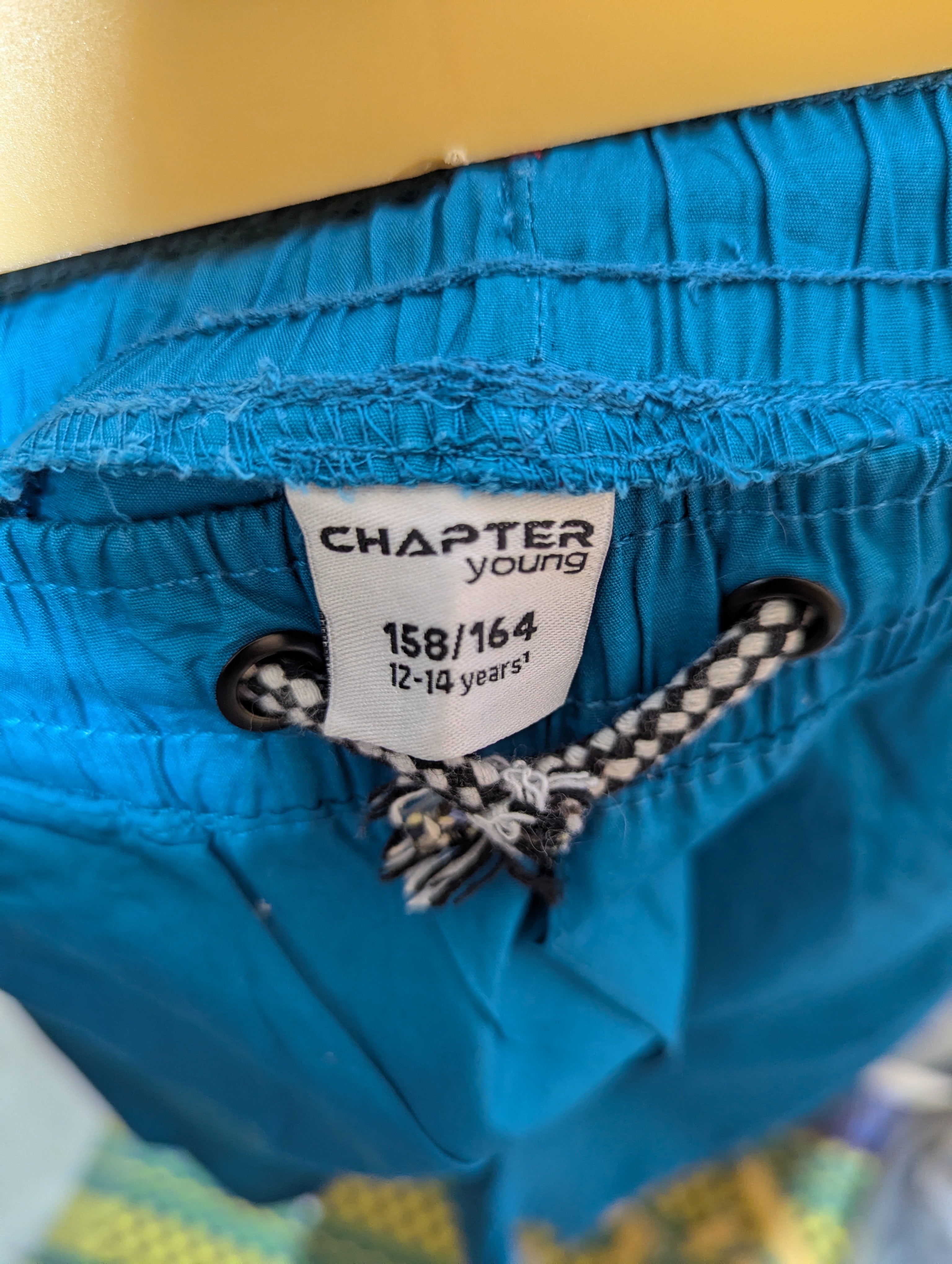 Chapter Young Boys Vibrant Blue Casual Shorts - Size 158/164 cm Estimated Age 12-14 Years AB2