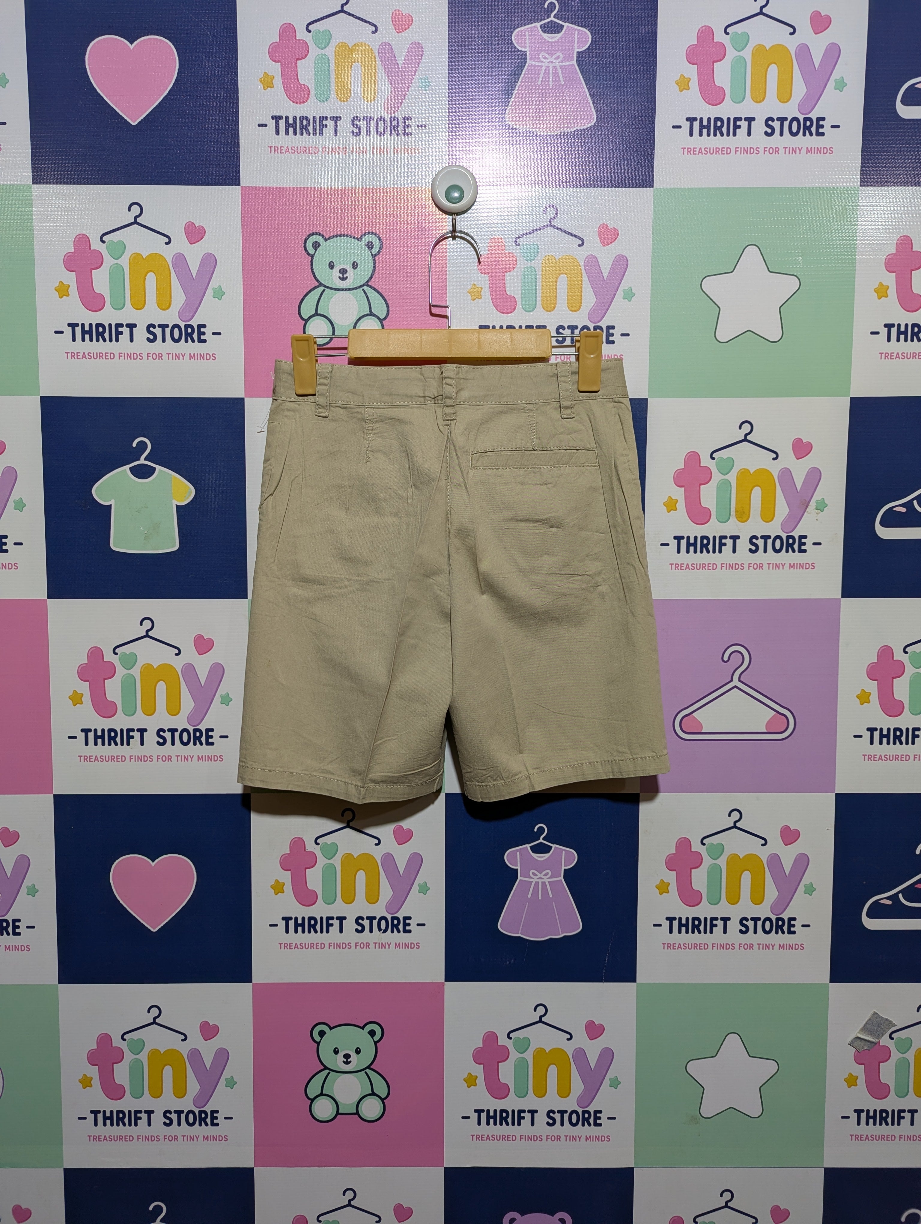 Cat & Jack Boys Classic Khaki Casual Shorts - Size L (10/12) (Estimated Age 10-12 Years) AB2