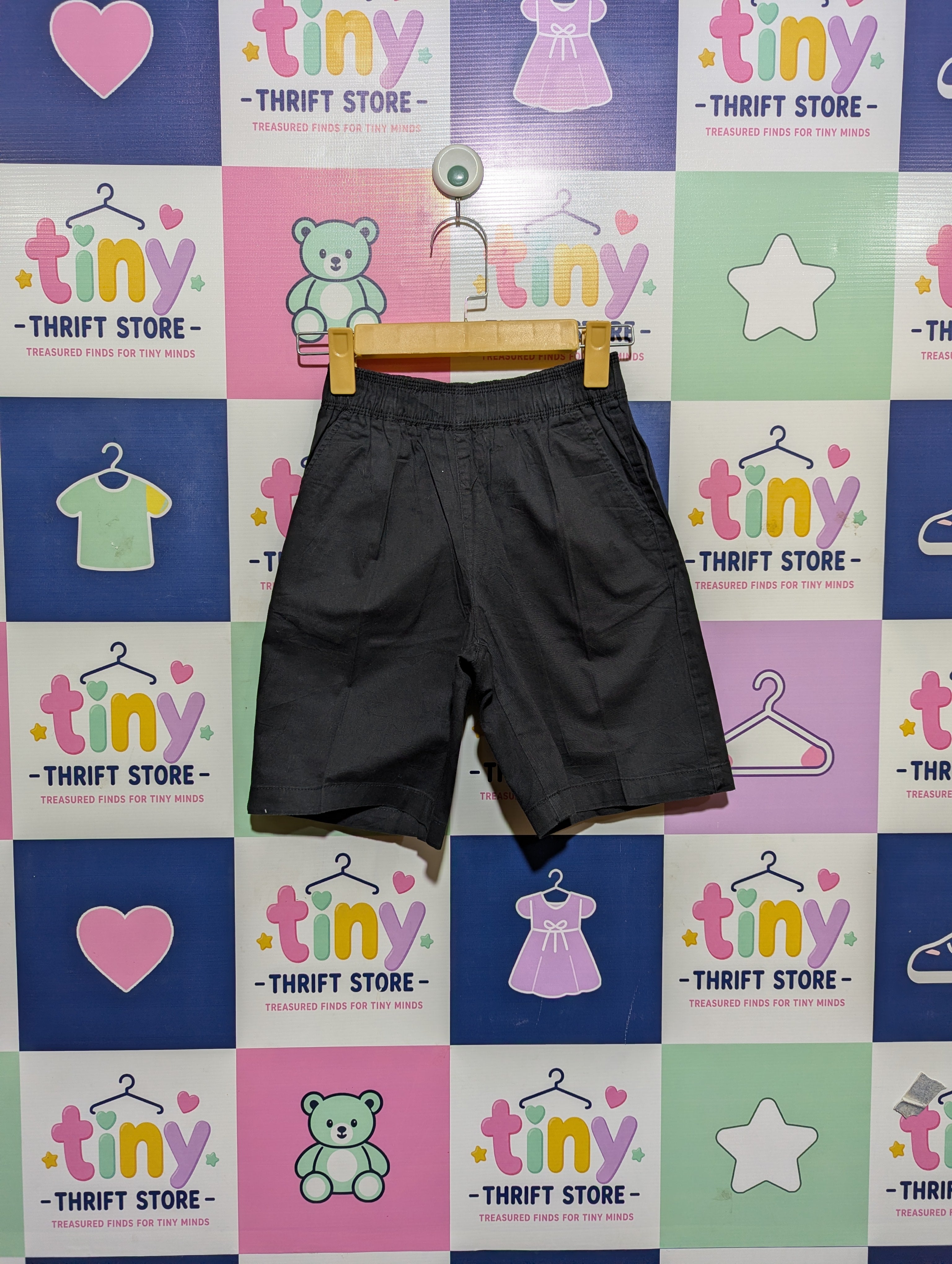 GU Boys Charcoal Grey Casual Shorts - Size 140 (Estimated Age 9-10 Years) AB2