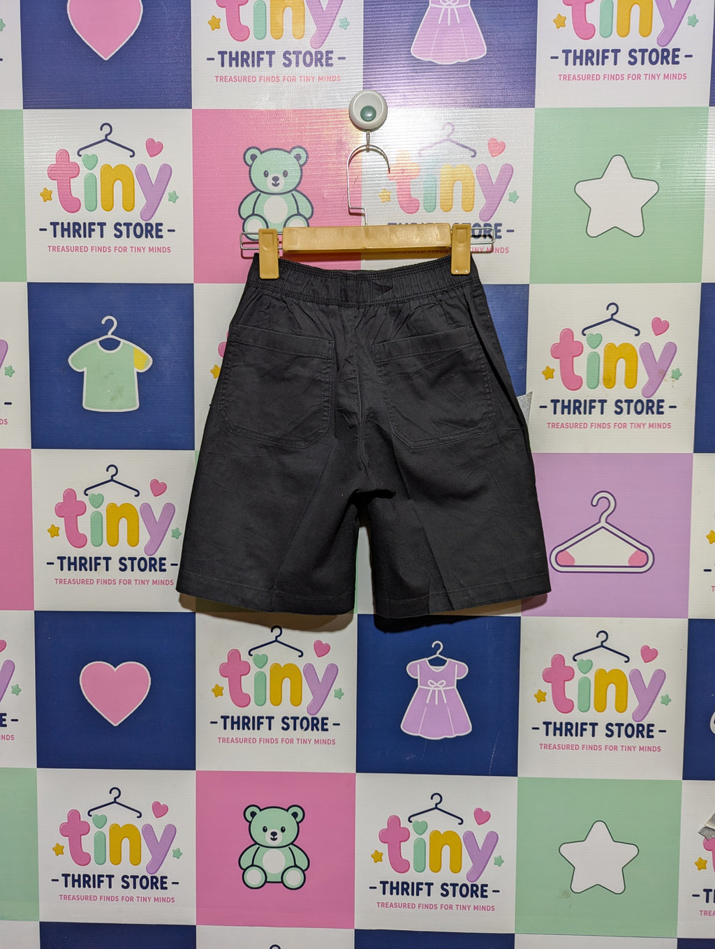 GU Boys Charcoal Grey Casual Shorts - Size 140 (Estimated Age 9-10 Years) AB2