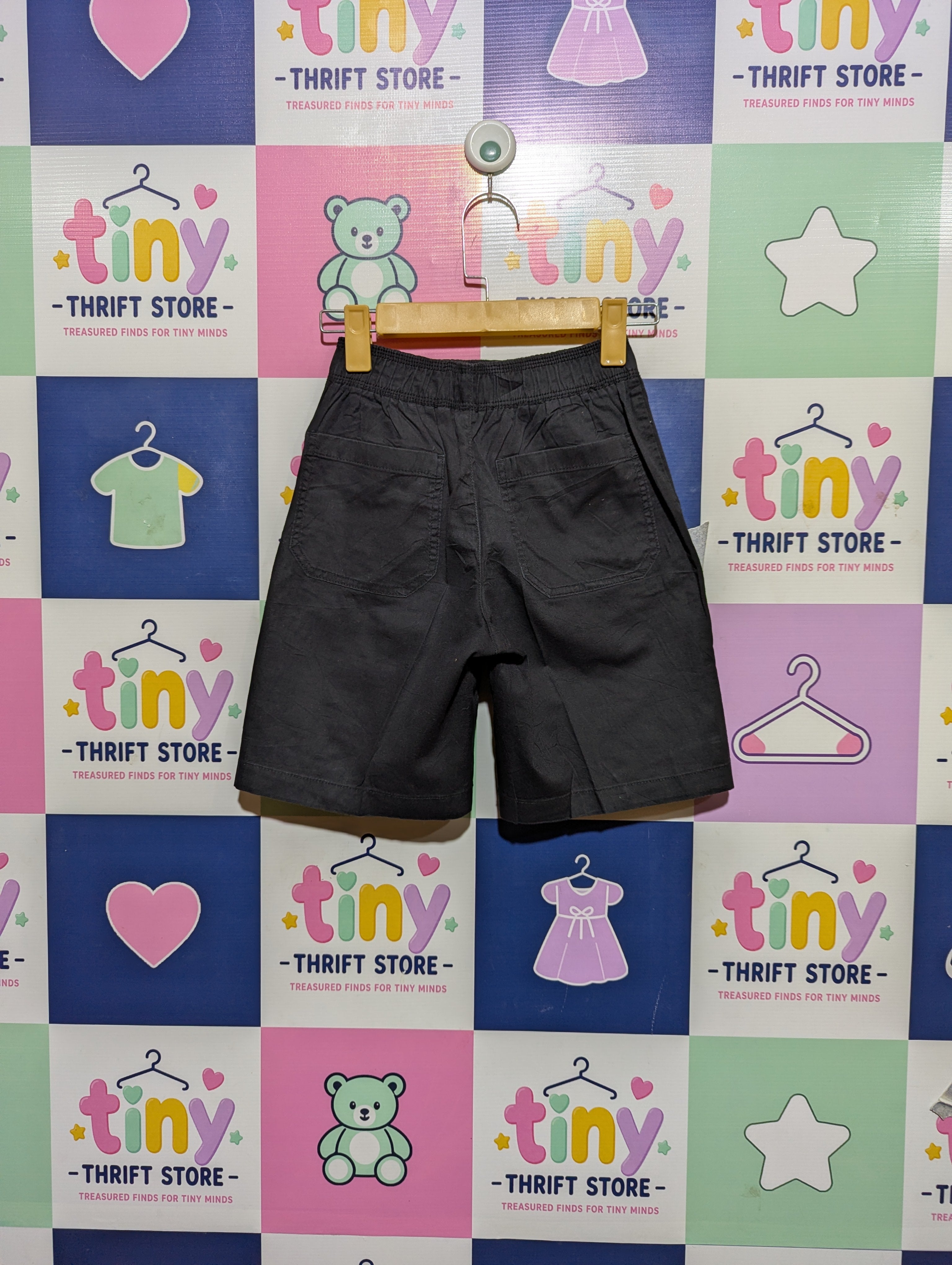 GU Boys Charcoal Grey Casual Shorts - Size 140 (Estimated Age 9-10 Years) AB2