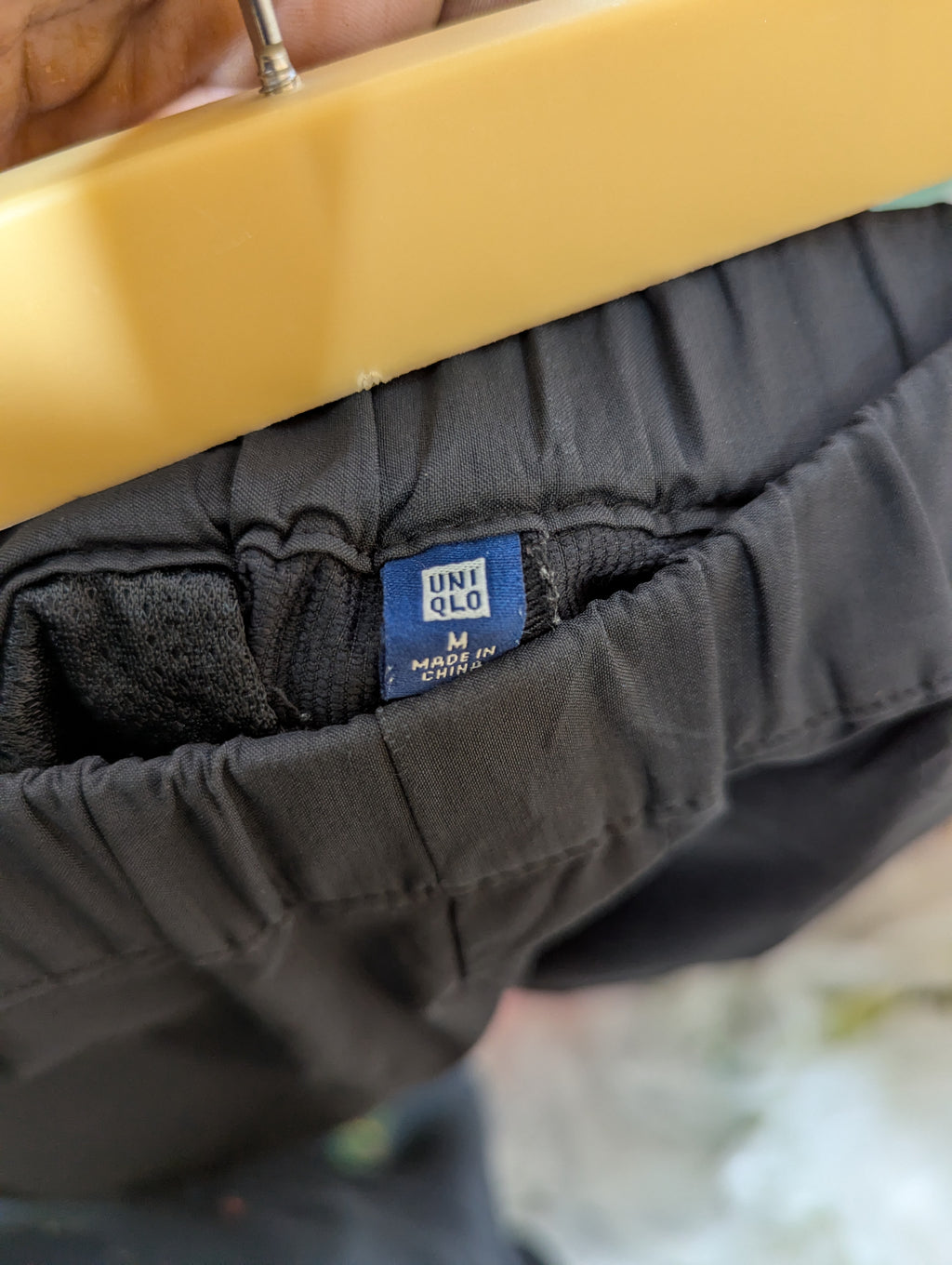 Uniqlo Boys Charcoal Grey Active Shorts - Size M (Estimated Age 9 to 10 Years) AB2