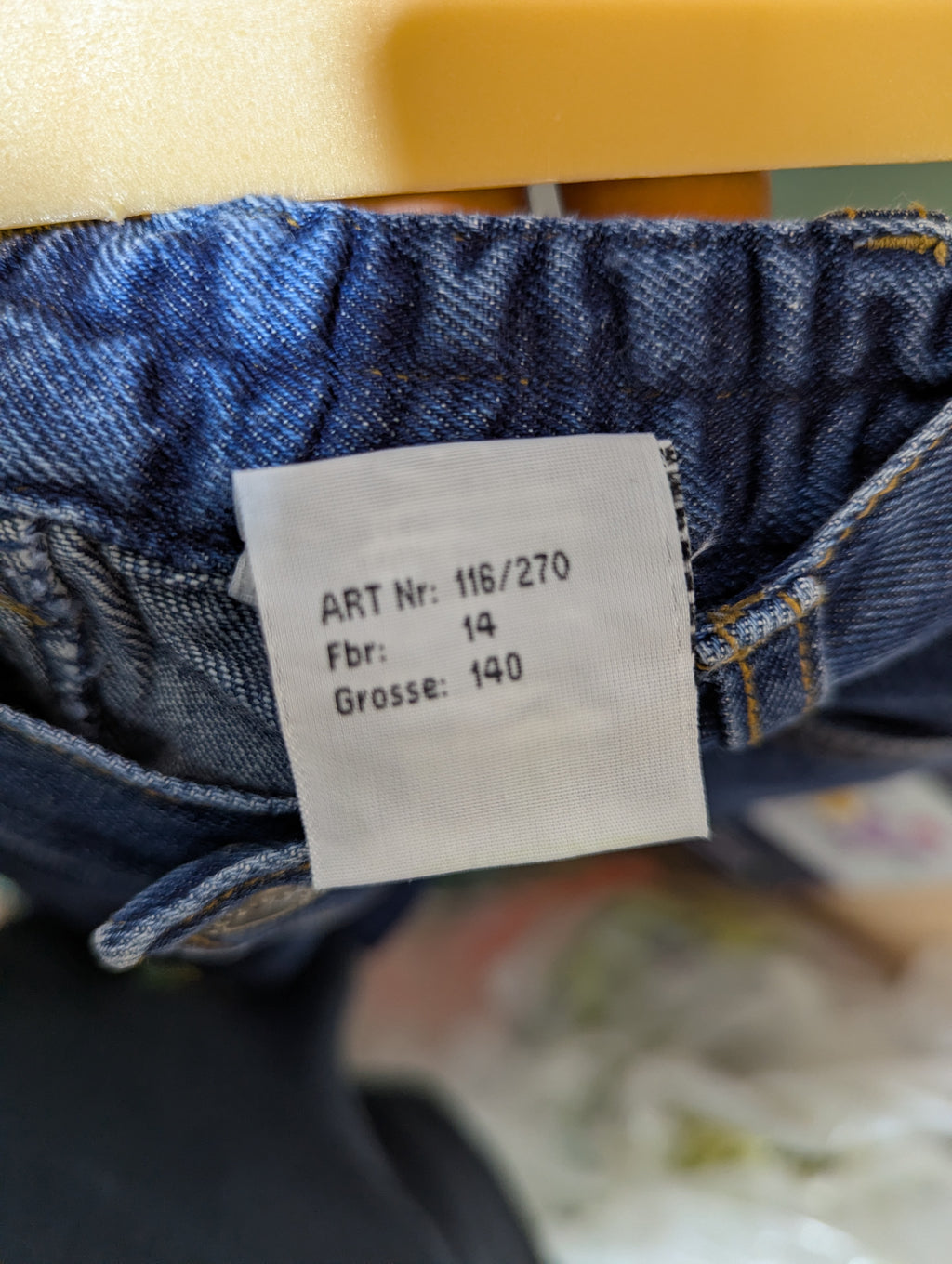 Boys Medium Wash Denim Short 3 Quarter Casual Jeans - Size 140 (Estimated Age 9-10 Years) AB2