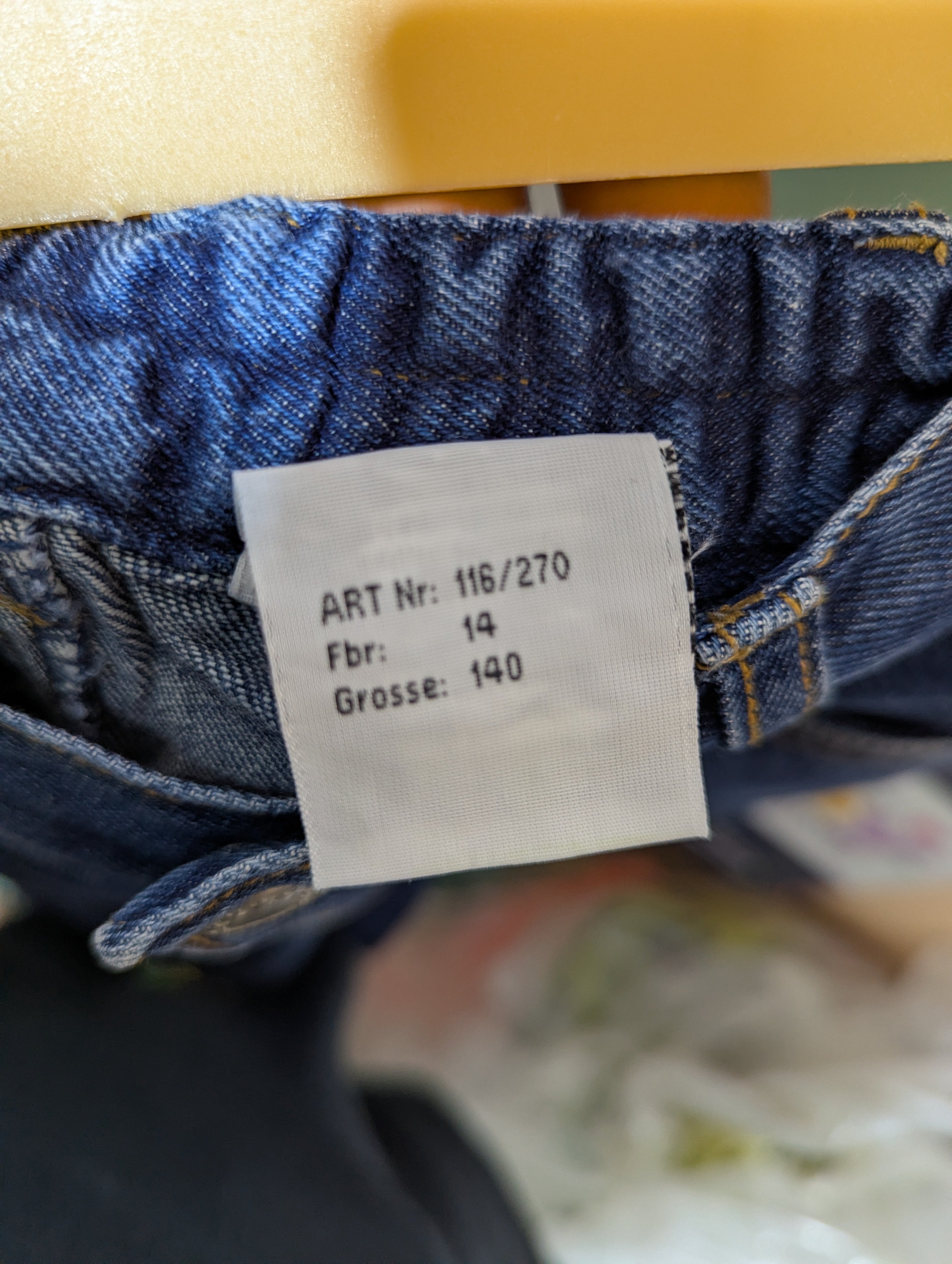 Boys Medium Wash Denim Short 3 Quarter Casual Jeans - Size 140 (Estimated Age 9-10 Years) AB2