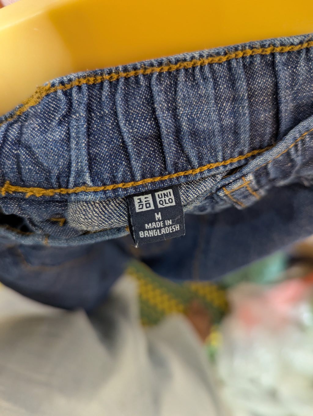 UNIQLO Kids Unisex Classic Denim Shorts - Size M (Estimated Age 9 - 10 Years) AB2