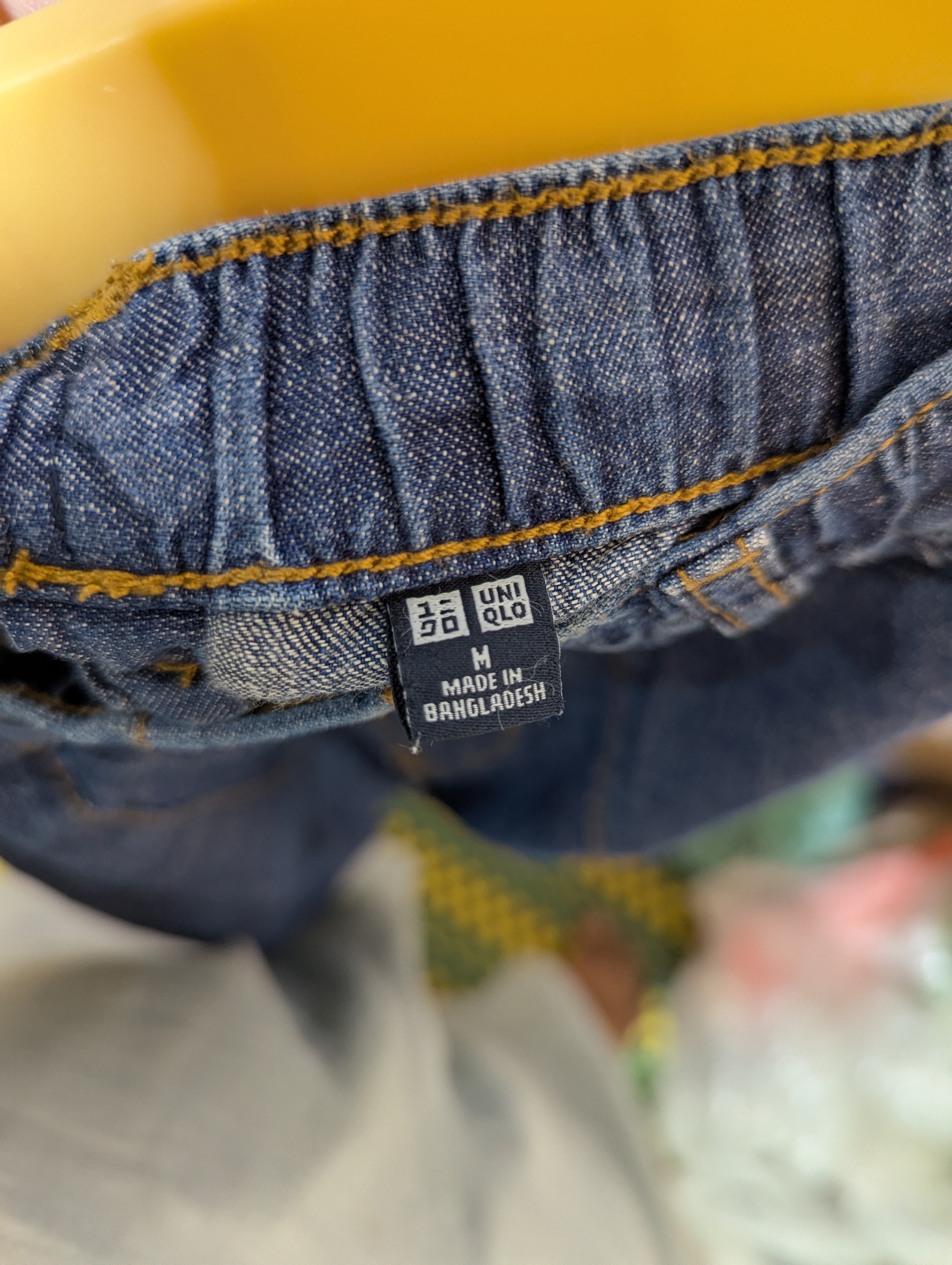 UNIQLO Kids Unisex Classic Denim Shorts - Size M (Estimated Age 9 - 10 Years) AB2