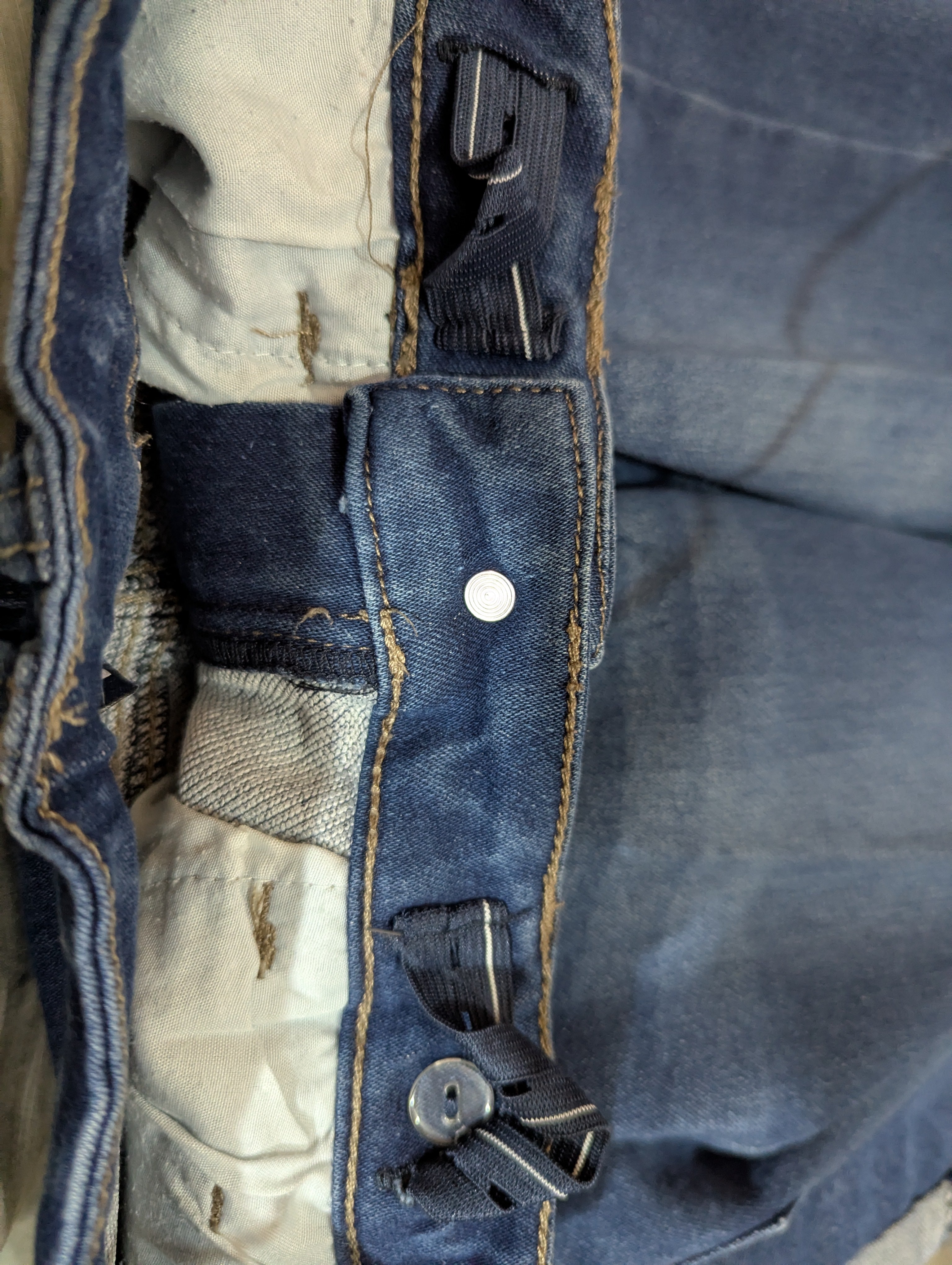 Pepperts! Boys Classic Blue Denim Shorts - Size 134 (Estimated Age 8-9 Years) AB2