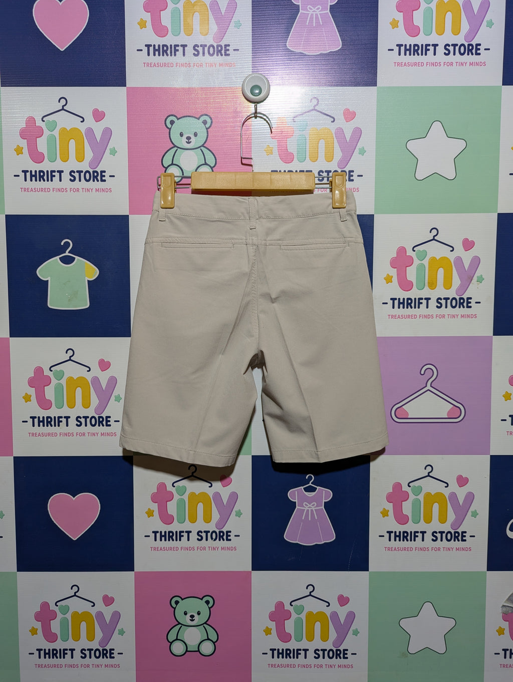 All in Motion Boys Beige Performance Shorts - Size 10 Estimated Age 10-11 Years AB2