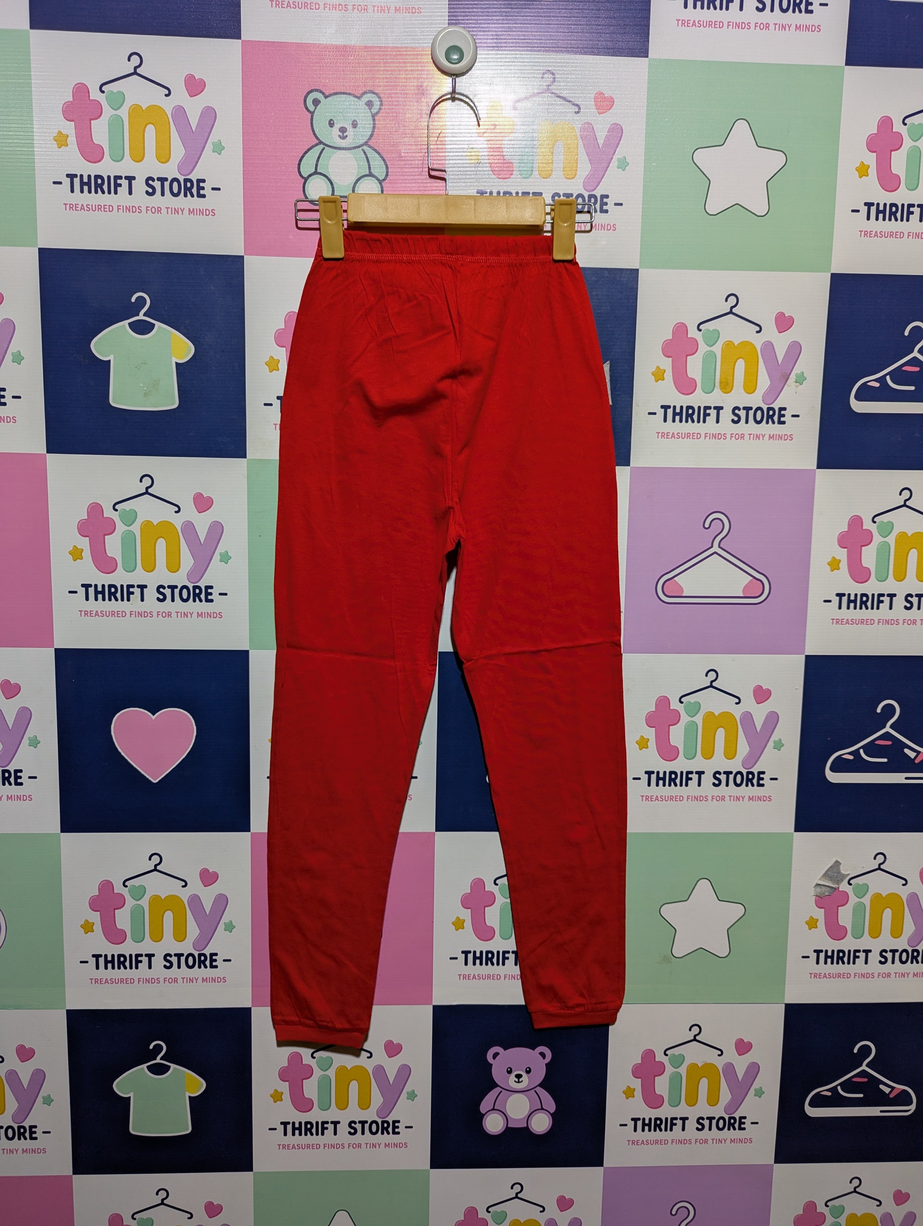George Kids Boys/Girls Vibrant Red Casual Joggers - Size 9-10 Estimated Age 9-10 Years AB2