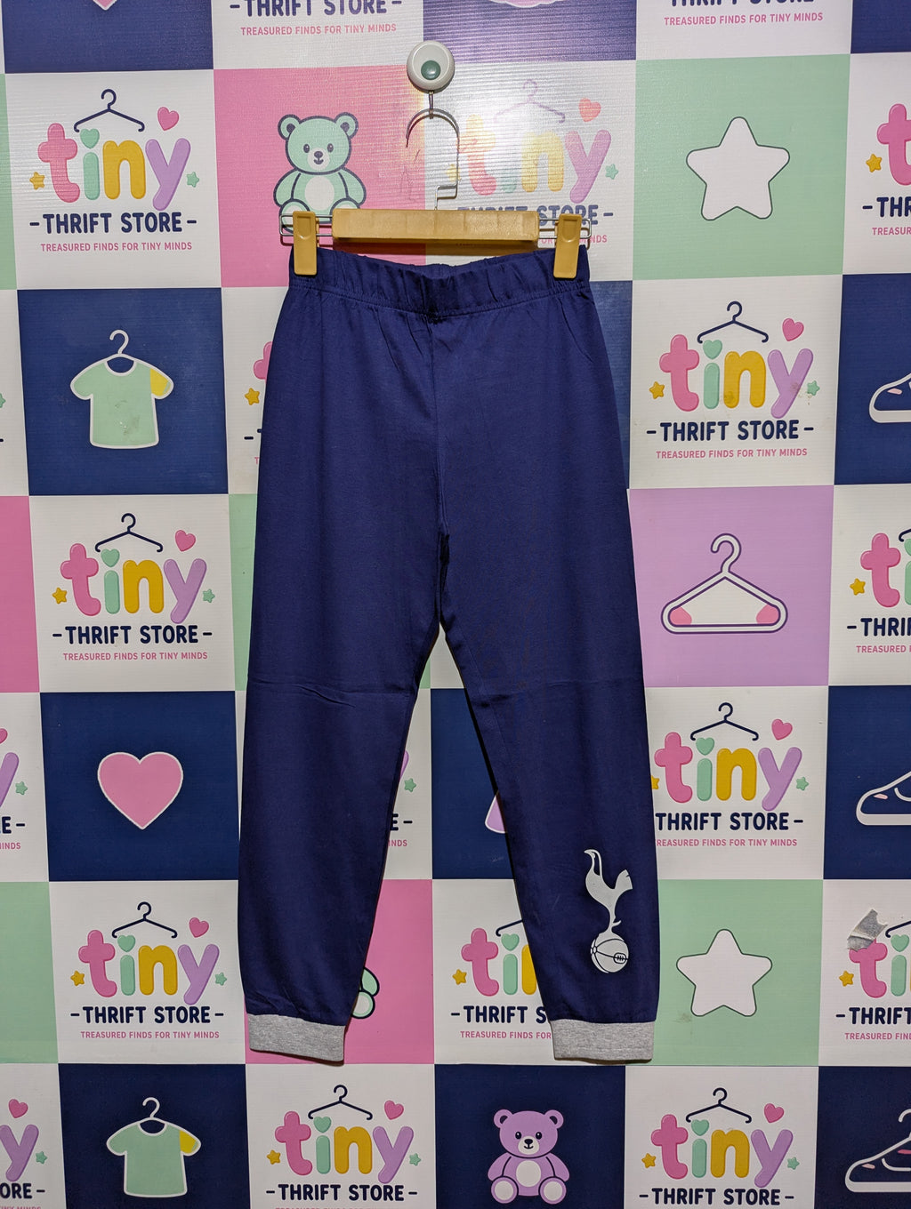 M&S Boys Blue Casual Joggers - Size 9-10 Estimated Age 9-10 Years AB2