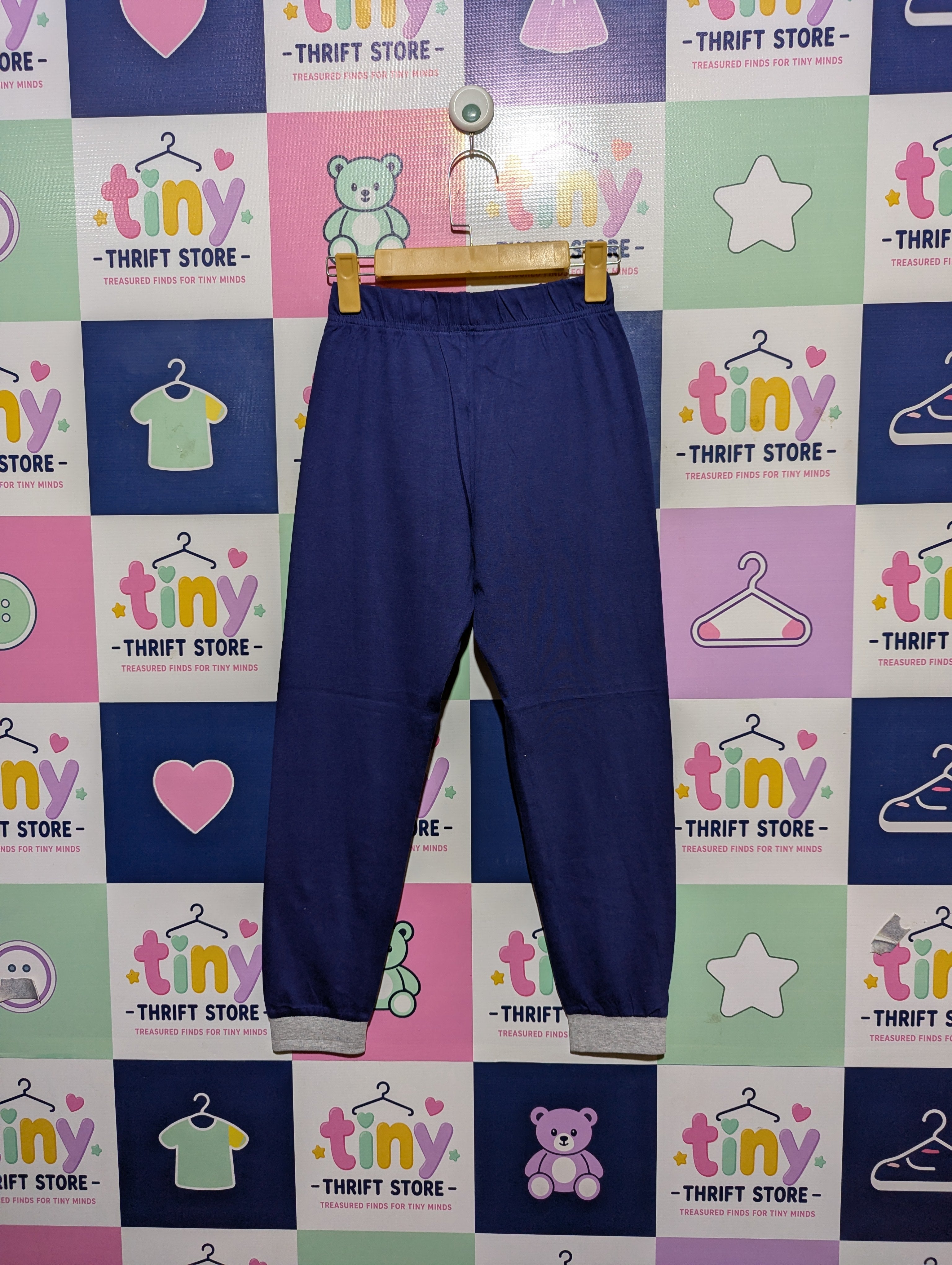 M&S Boys Blue Casual Joggers - Size 9-10 Estimated Age 9-10 Years AB2