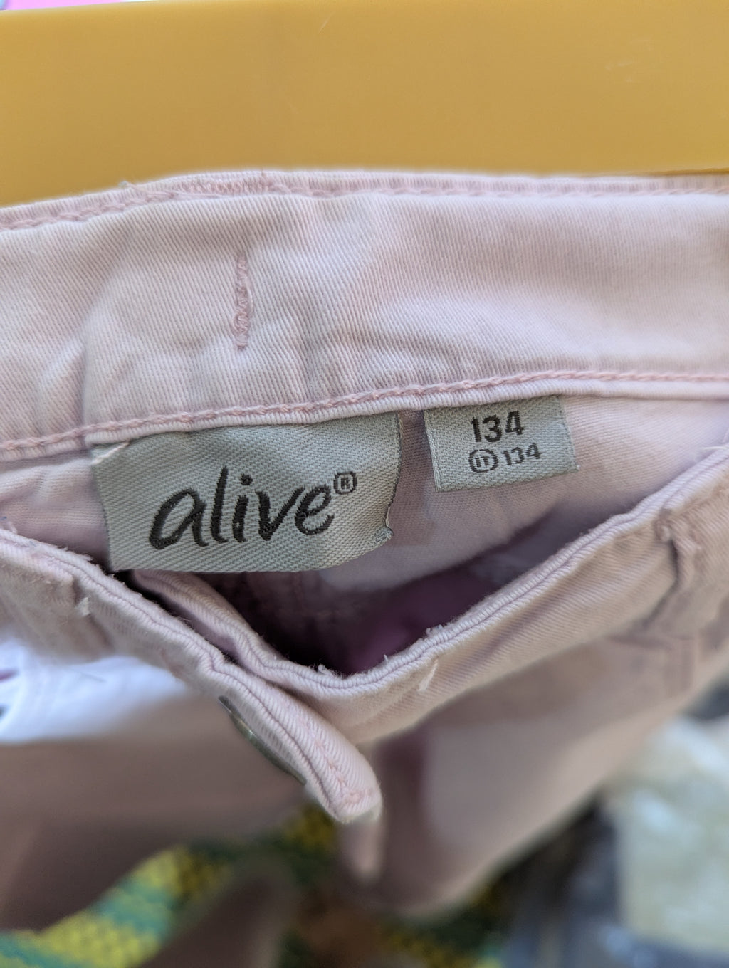 Alive Girls Pastel Lilac Wide-Leg Pants - Size 134 CM Estimated Age 9 Years AB2