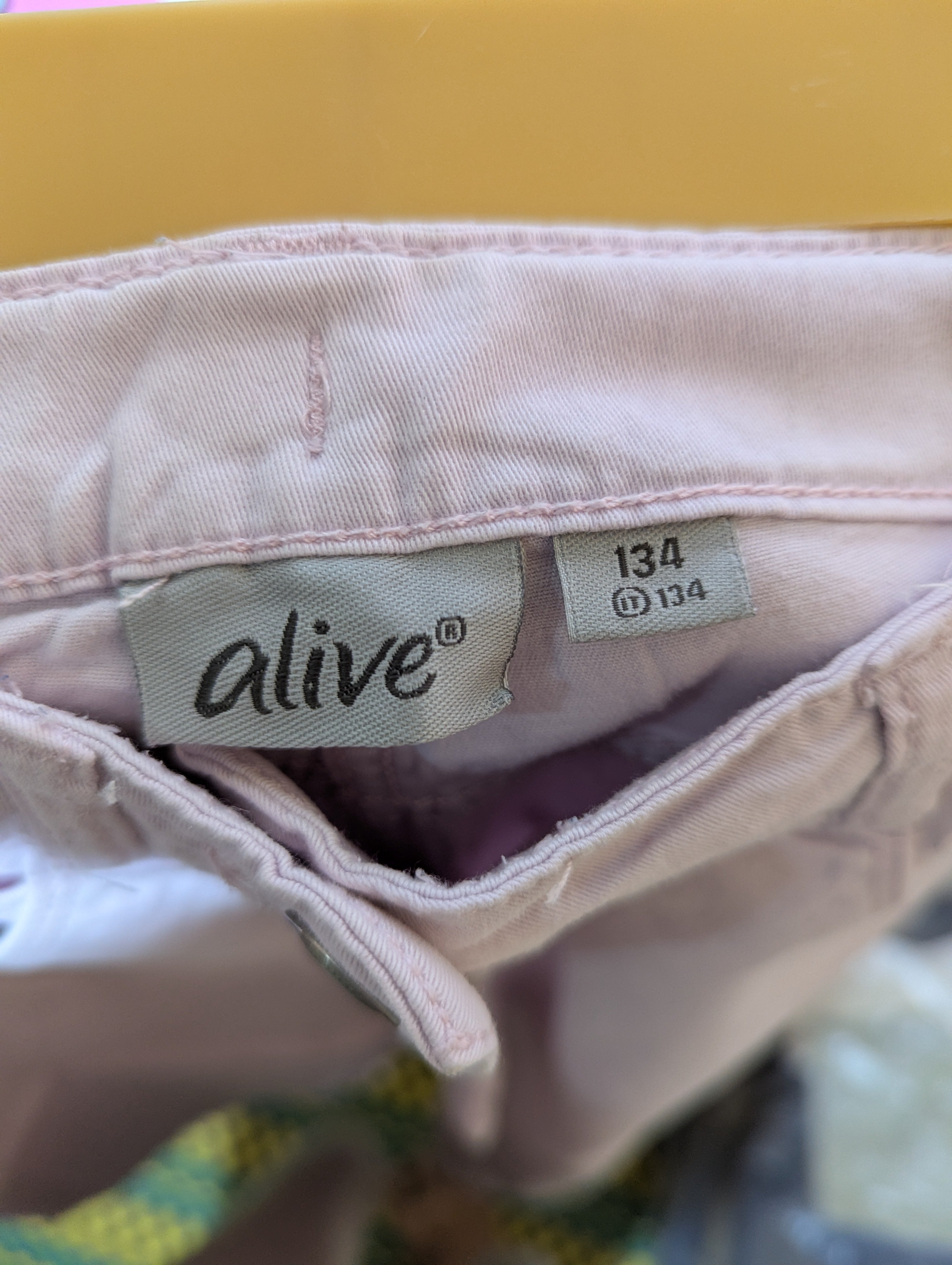 Alive Girls Pastel Lilac Wide-Leg Pants - Size 134 CM Estimated Age 9 Years AB2