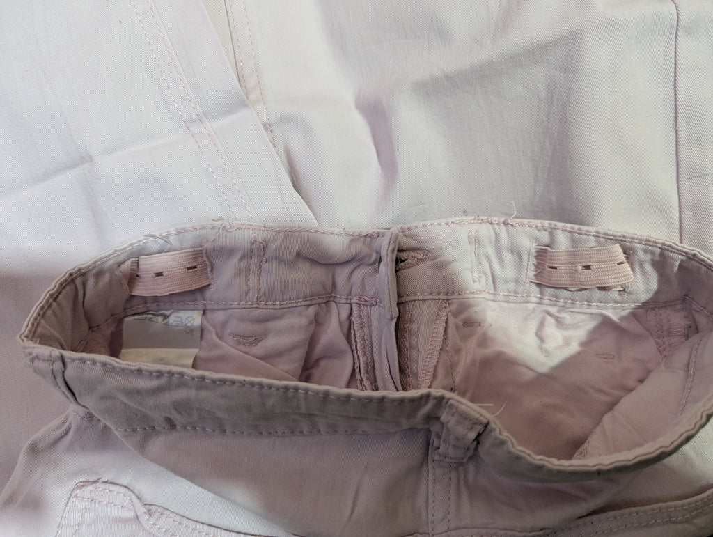 Alive Girls Pastel Lilac Wide-Leg Pants - Size 134 CM Estimated Age 9 Years AB2