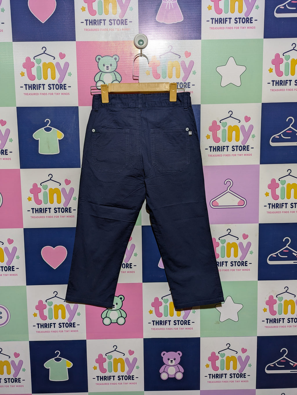 Blue Cross Boys Navy Casual Pants - Size S (Estimated Age 7-8 Years) AB2