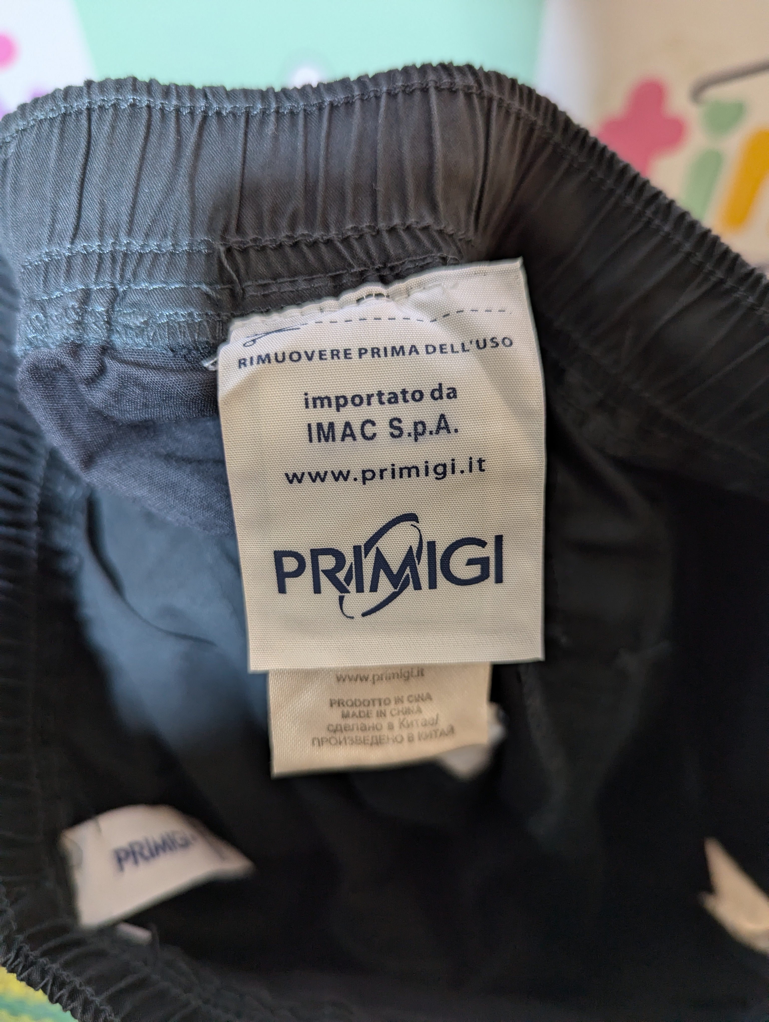 Primigi Boys Casual Charcoal Shorts - Size 130 CM (Estimated Age 8 Years) AB2