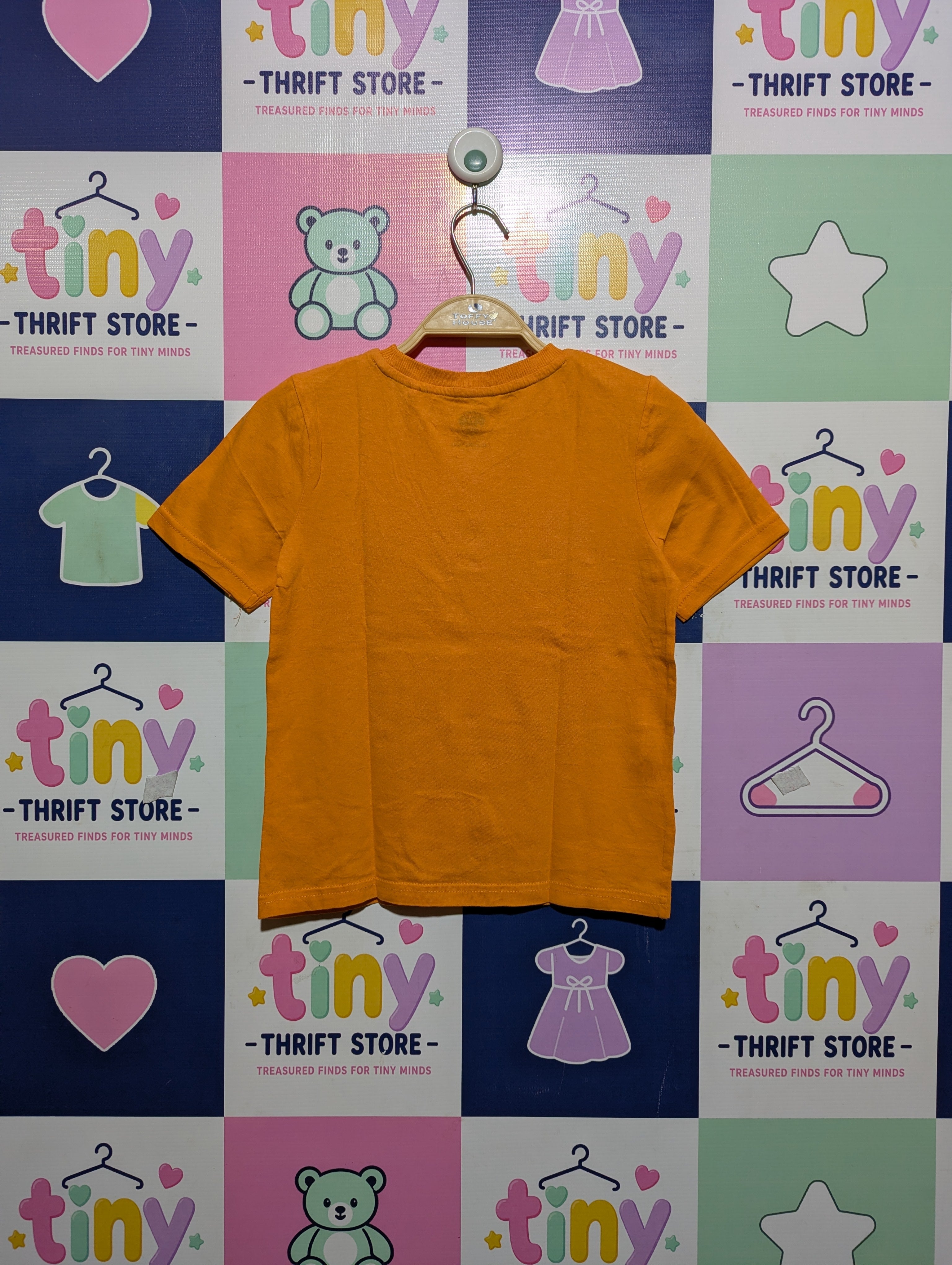 Paw Patrol Boys Orange Halloween "Boo" Sequin T-Shirt - Size 6-7 Years, Estimated Age 6 Years AB2