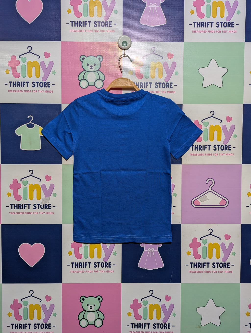 Tissaia Boys Blue "Dinosaur" Graphic T-Shirt - Size 8 Years, Estimated Age 8 Years AB2