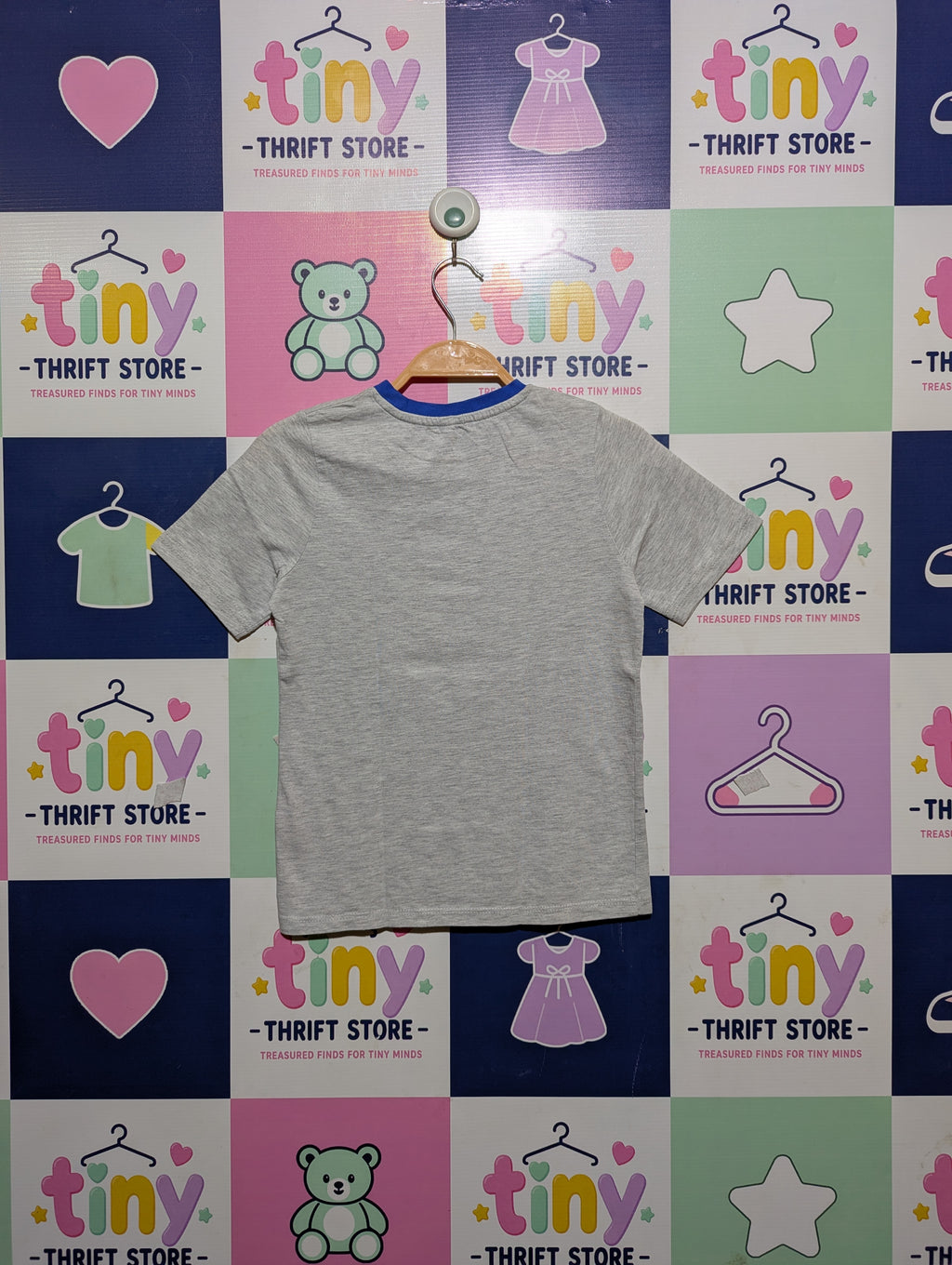 George Boys Heather Grey "Endless Vibes" Graphic T-Shirt - Size 6-7 Years, Estimated Age 6-7 Years AB2