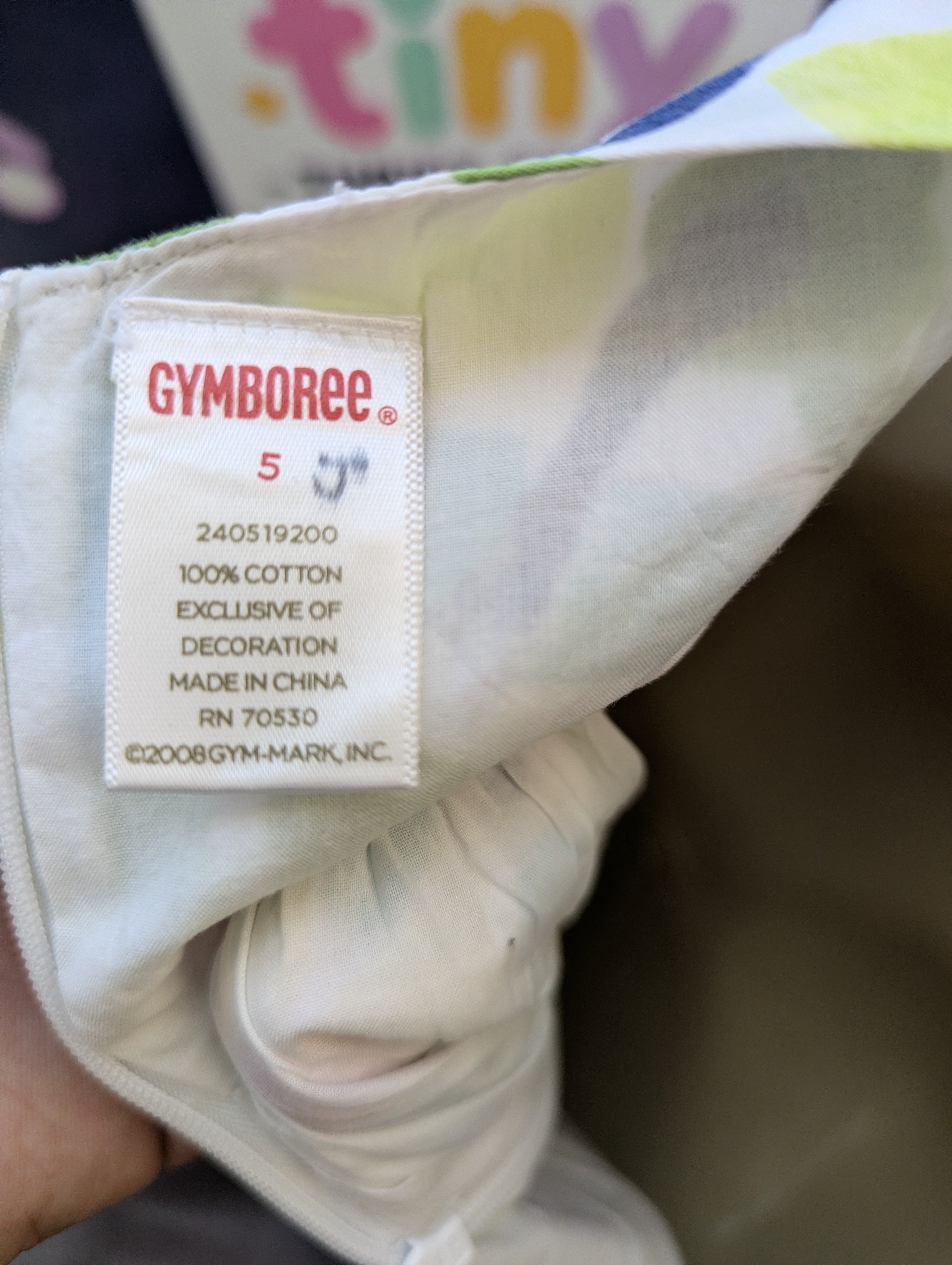 Gymboree Girls Multi-Color Floral Print Sundress - Size 5 Estimated Age 5 Years AB2