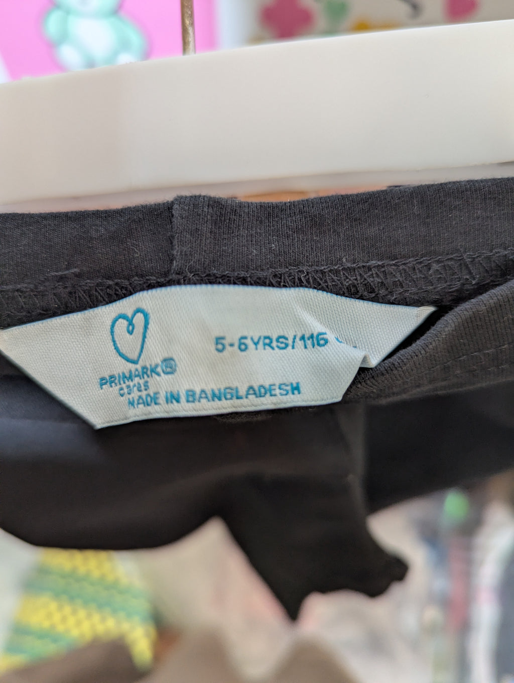 Primark Girls Classic Black Stretchy Leggings - Size 5-6 YRS Estimated Age 5-6 Years AB2
